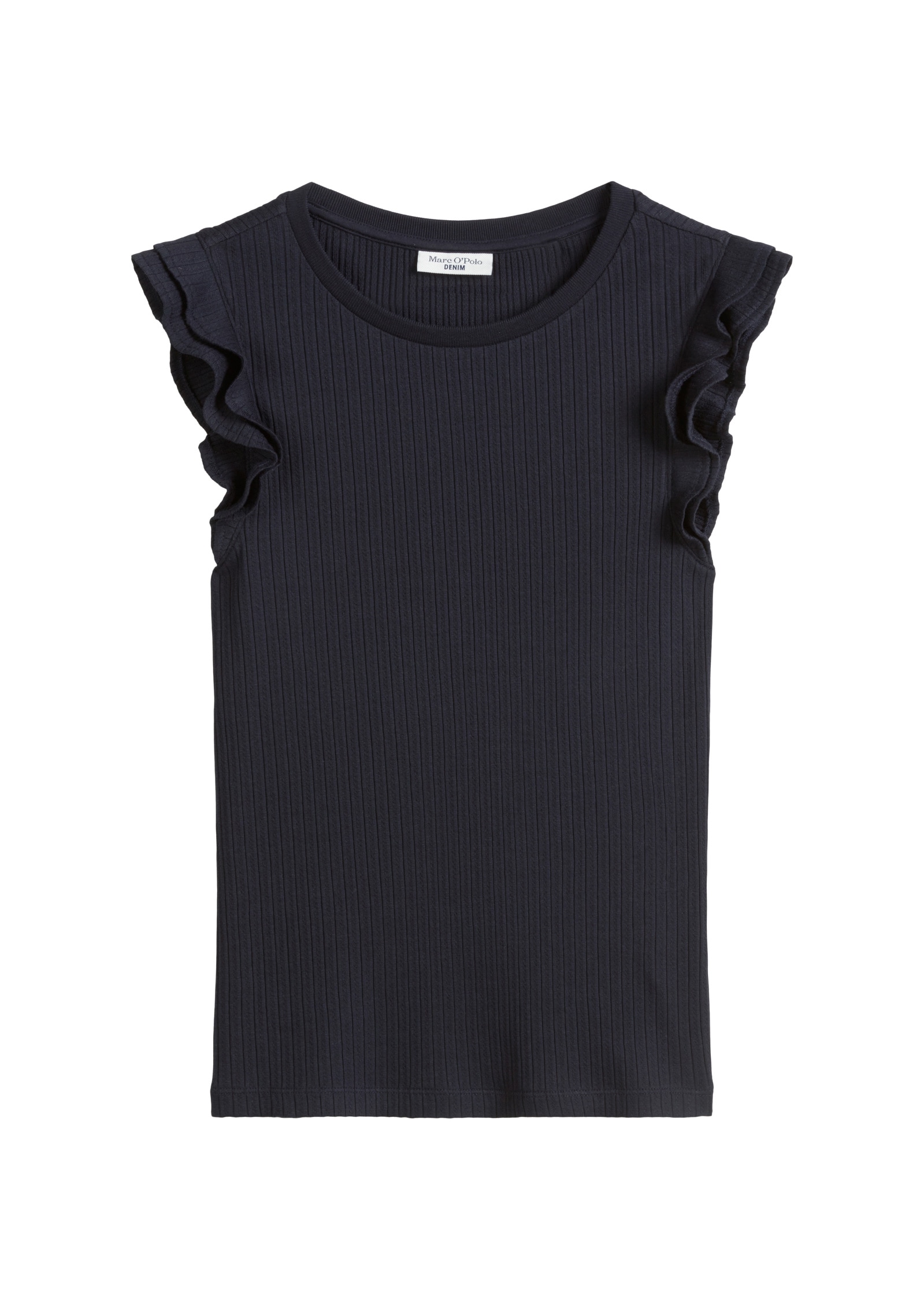 Marc O'Polo DENIM T-Shirt »aus modernem Ribbjersey«