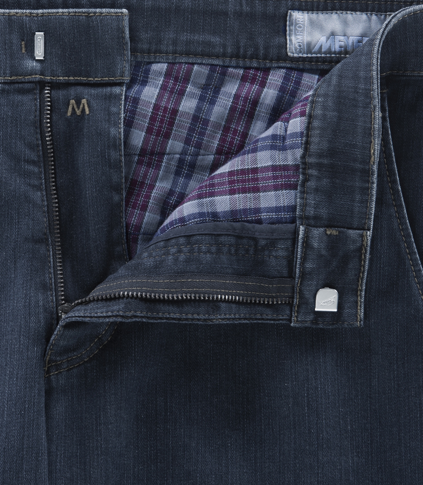 MEYER 5-Pocket-Jeans »Roma«, mit Stretch-Dehnbund