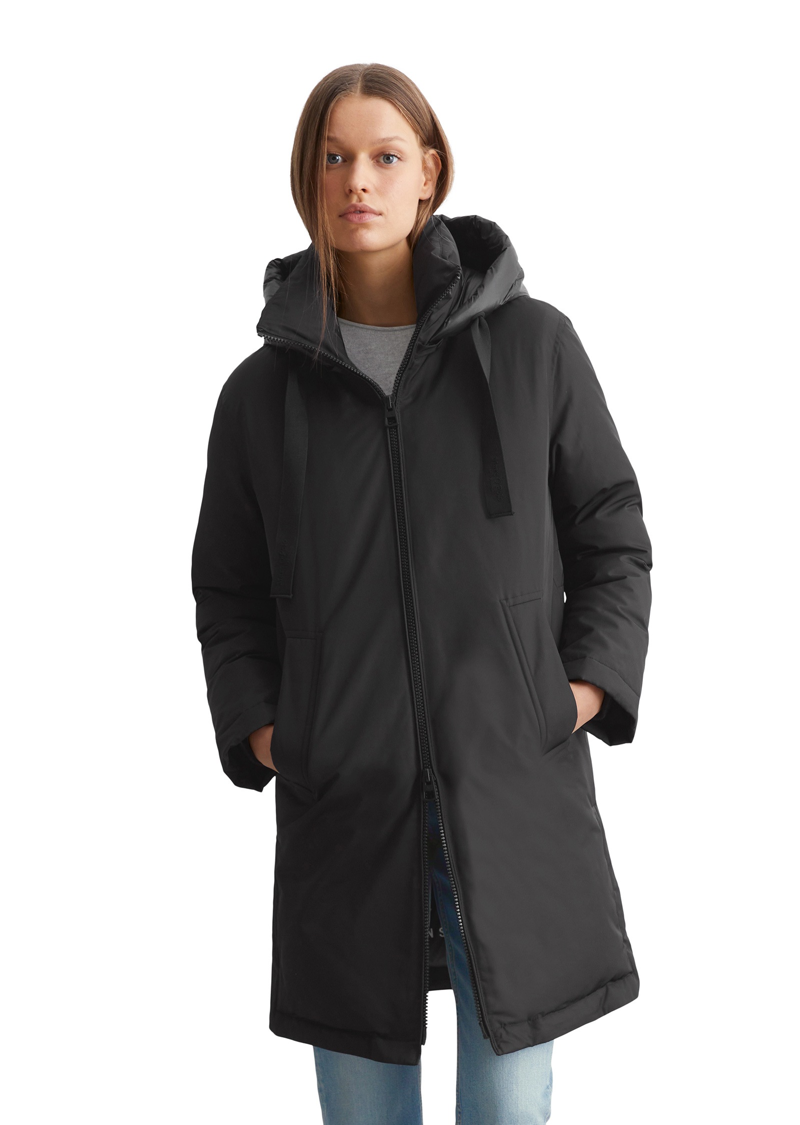 Marc O'Polo Wintermantel »aus recyceltem Polyester-Twill«
