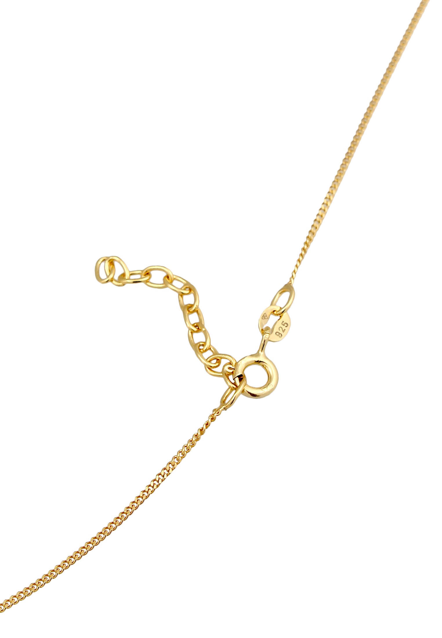 Elli Collier »Choker Rosa Quarz Solitär Anhänger 925 Silber«