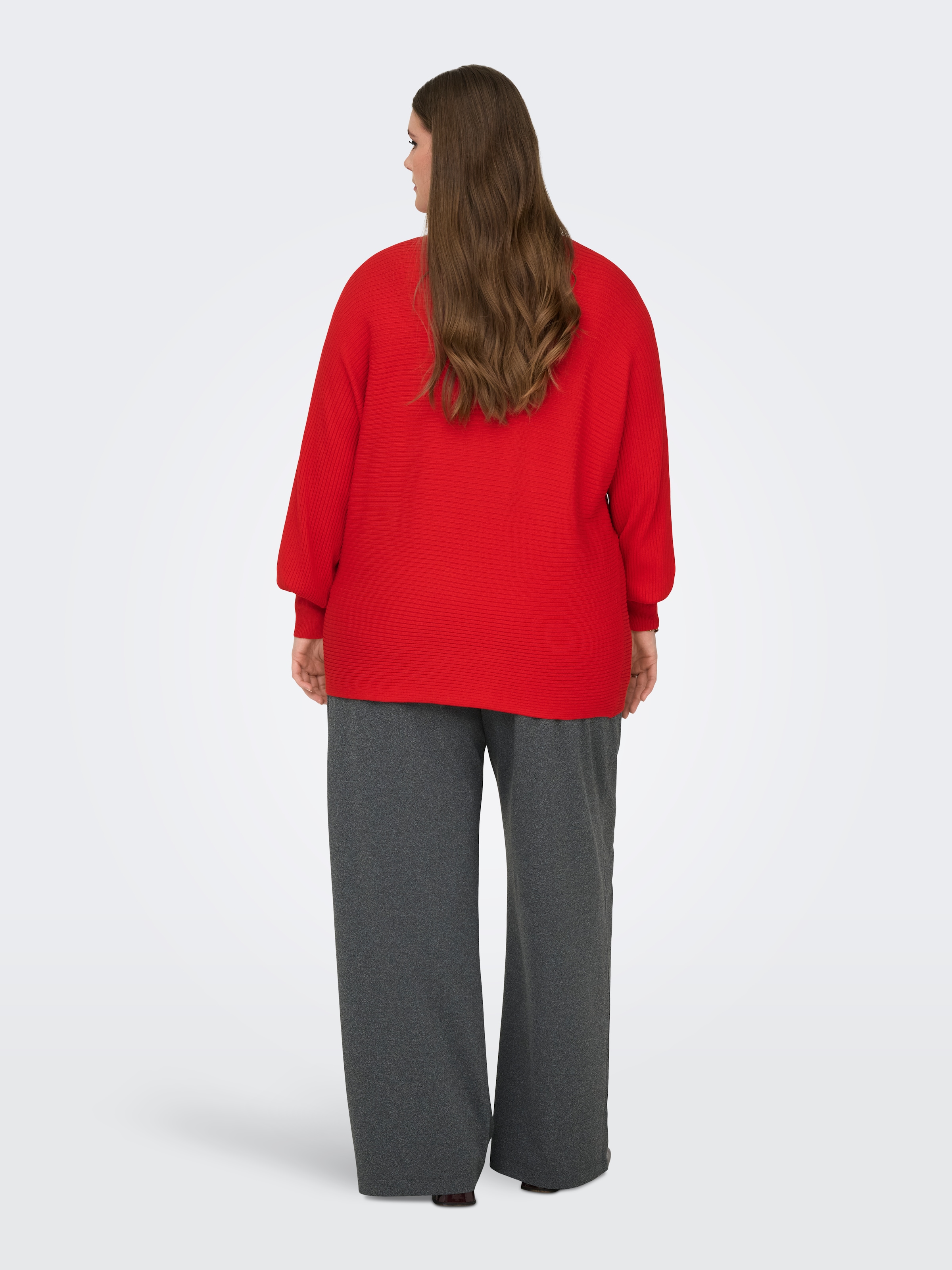 ONLY CARMAKOMA Strickpullover »CARNEW ADALINE LIFE L/S PULLOVER KNT« Viskosemischung
