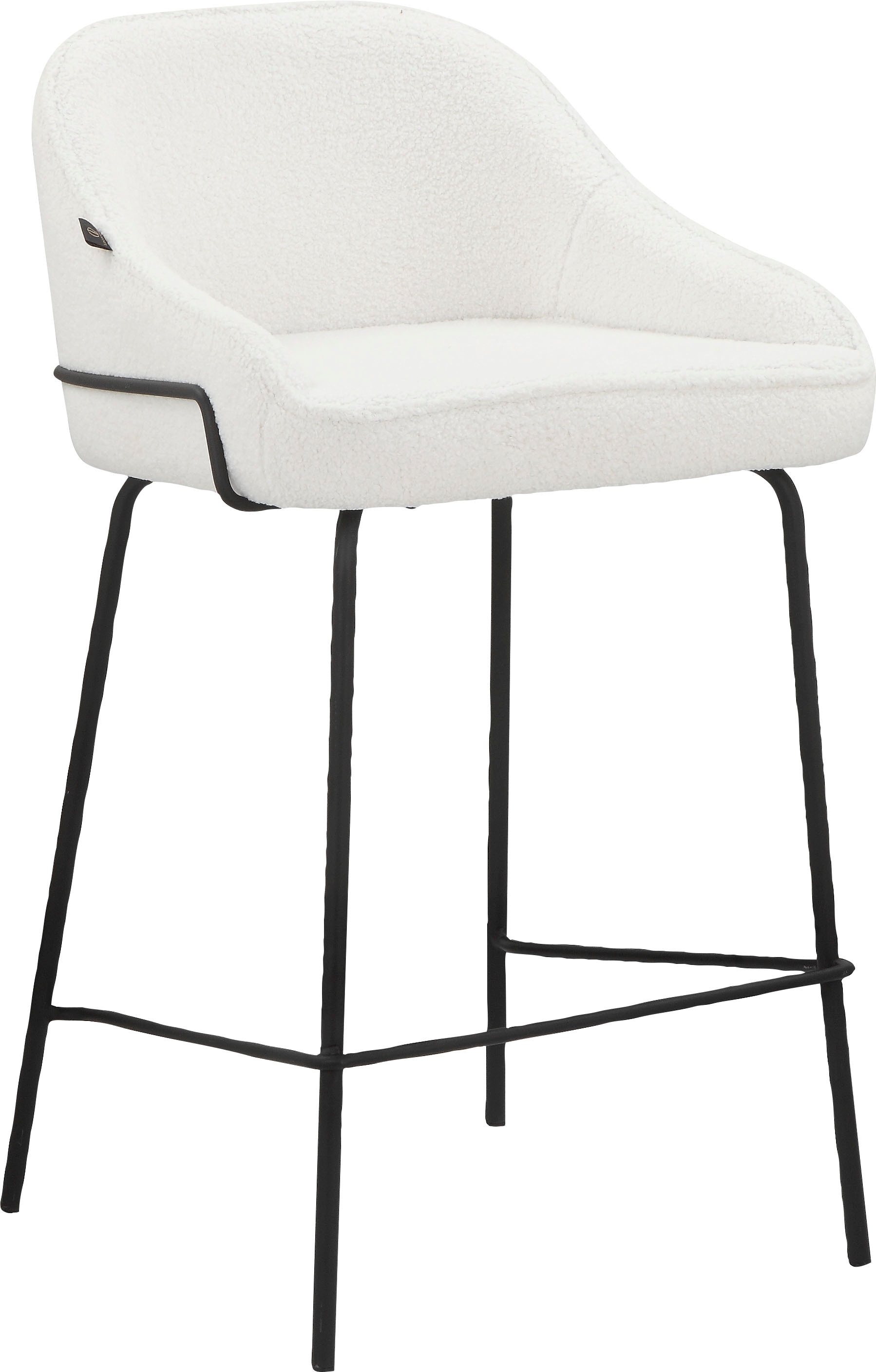 OTTO home 4-Fußstuhl "Puant" () 2 Stk.mit Stoff aus Polyester/recyceltem Polyester, Sitzhöhe 65 cm
