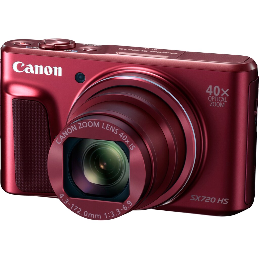 Canon Kompaktkamera »PowerShot SX720 HS«, WLAN (WiFi)-NFC, Travel Case & Gorillapod (Ministativ)