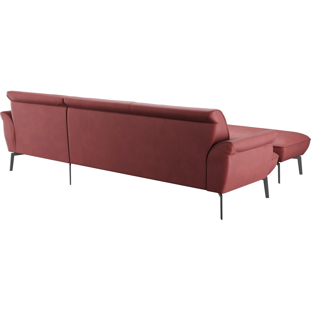 himolla Ecksofa »himolla 9900«, (mit Hocker)