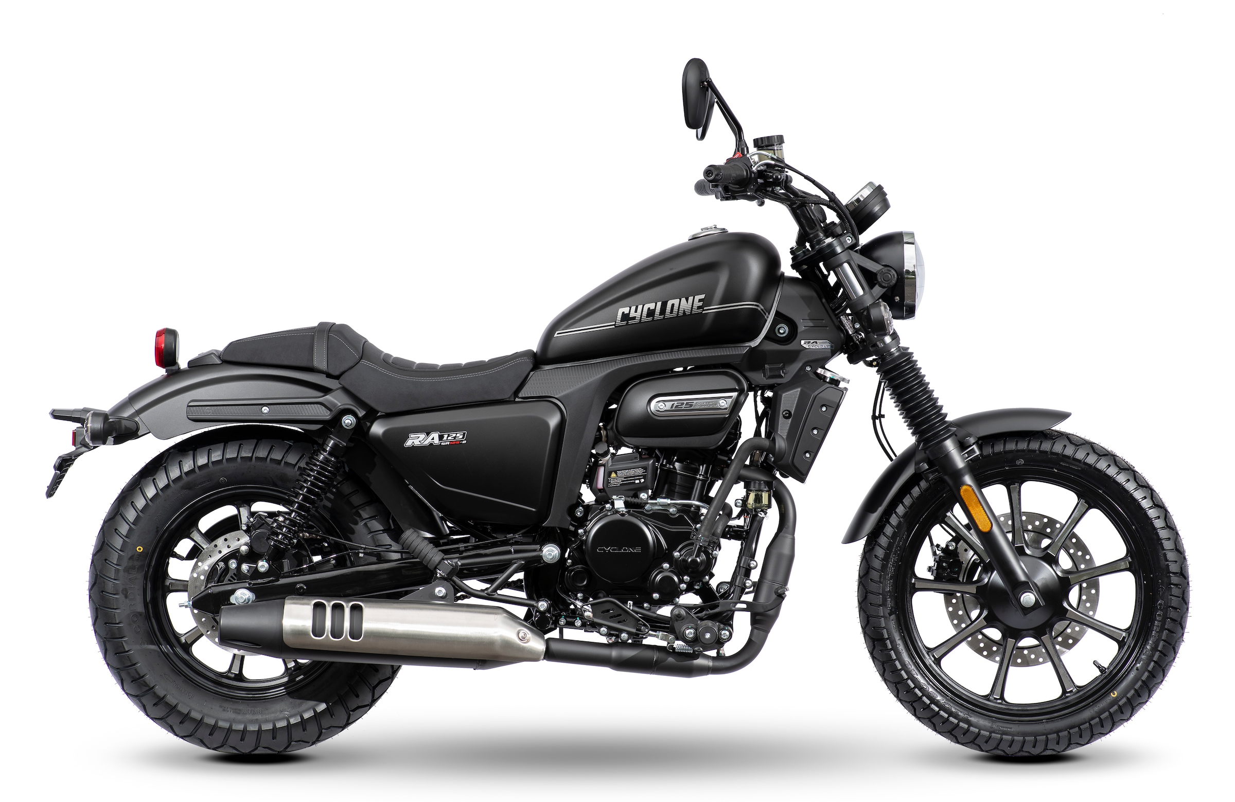 Cyclone Motorrad »RA125 Plus, 125, E5+, Cruiser« 124 cm³ 99 km/h Euro 5+ 15 11 kW, 15 PS, ABS, 125er Chopper, digitales Cockpit