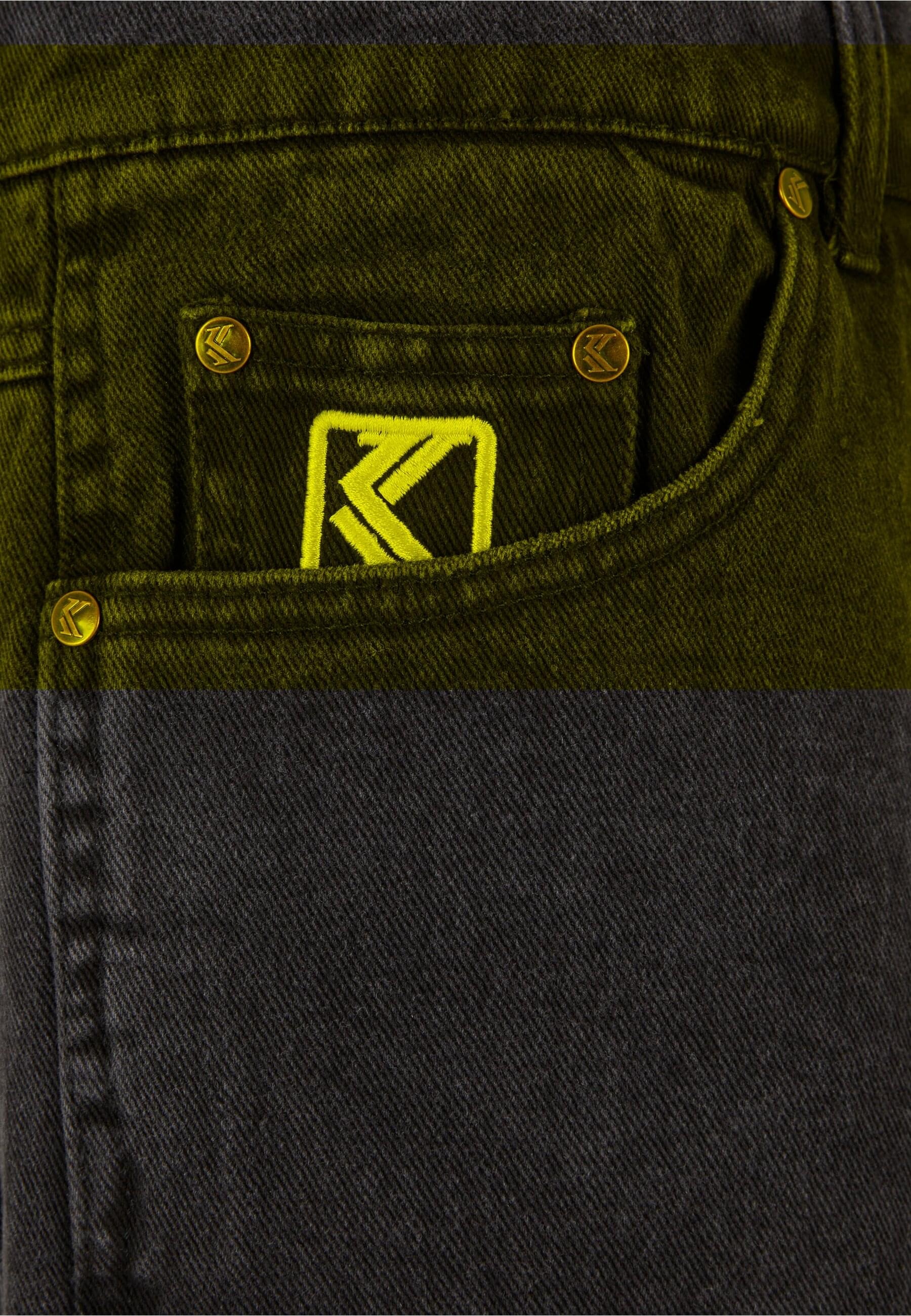 Karl Kani Shorts »Karl Kani Herren KM232-027-2 KK OG Heavy Distressed Denim Shorts«, (1 tlg.)