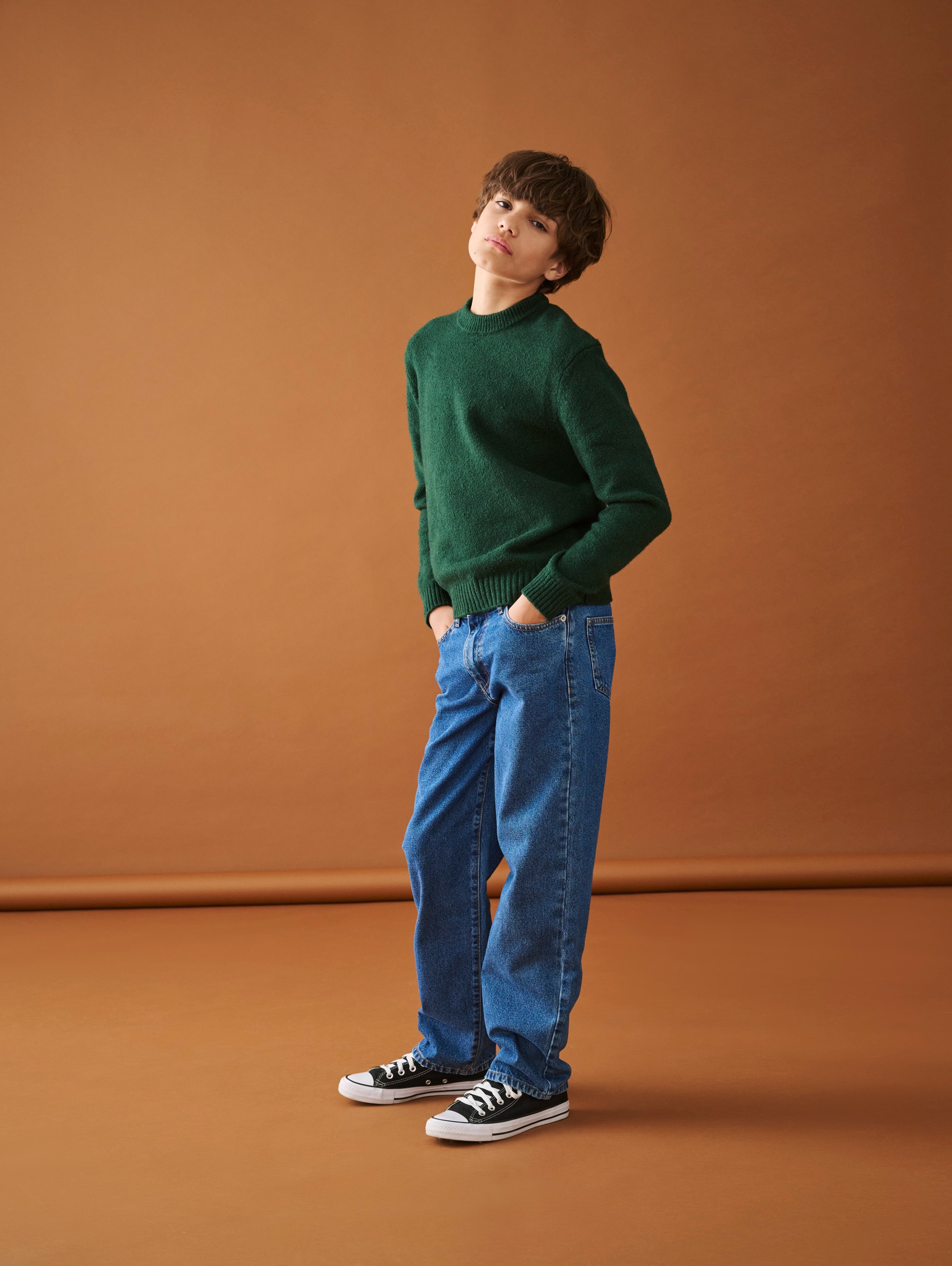 ONLY & SONS junior Relax-fit-Jeans »OSJFADE LOOSE MB 2873 PIM DNM NOOS« Baumwollmischung, loose fit