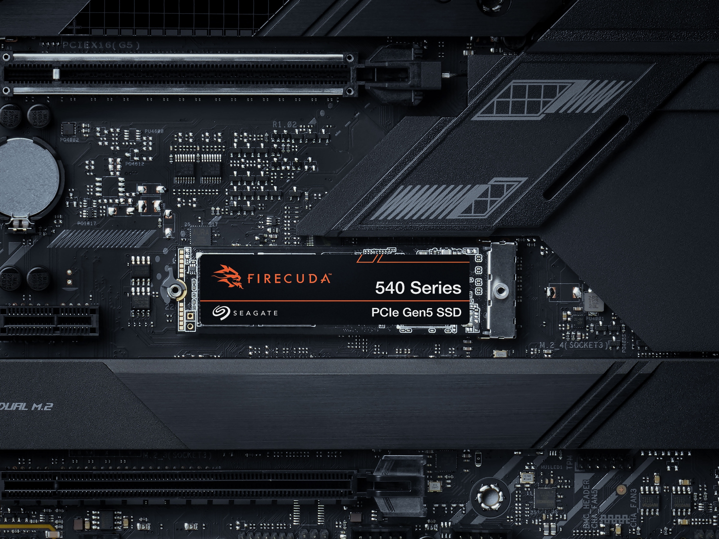 Seagate interne SSD »FireCuda 540«, Anschluss M.2 (2880), PCIe-Gen5