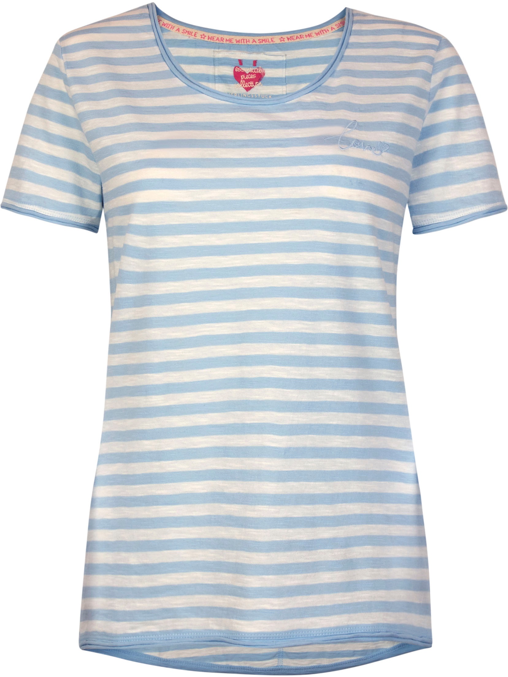 Lieblingsstück Kurzarmshirt »T-Shirt 1/2 Arm Ringel«, mit Rückennaht kaufen