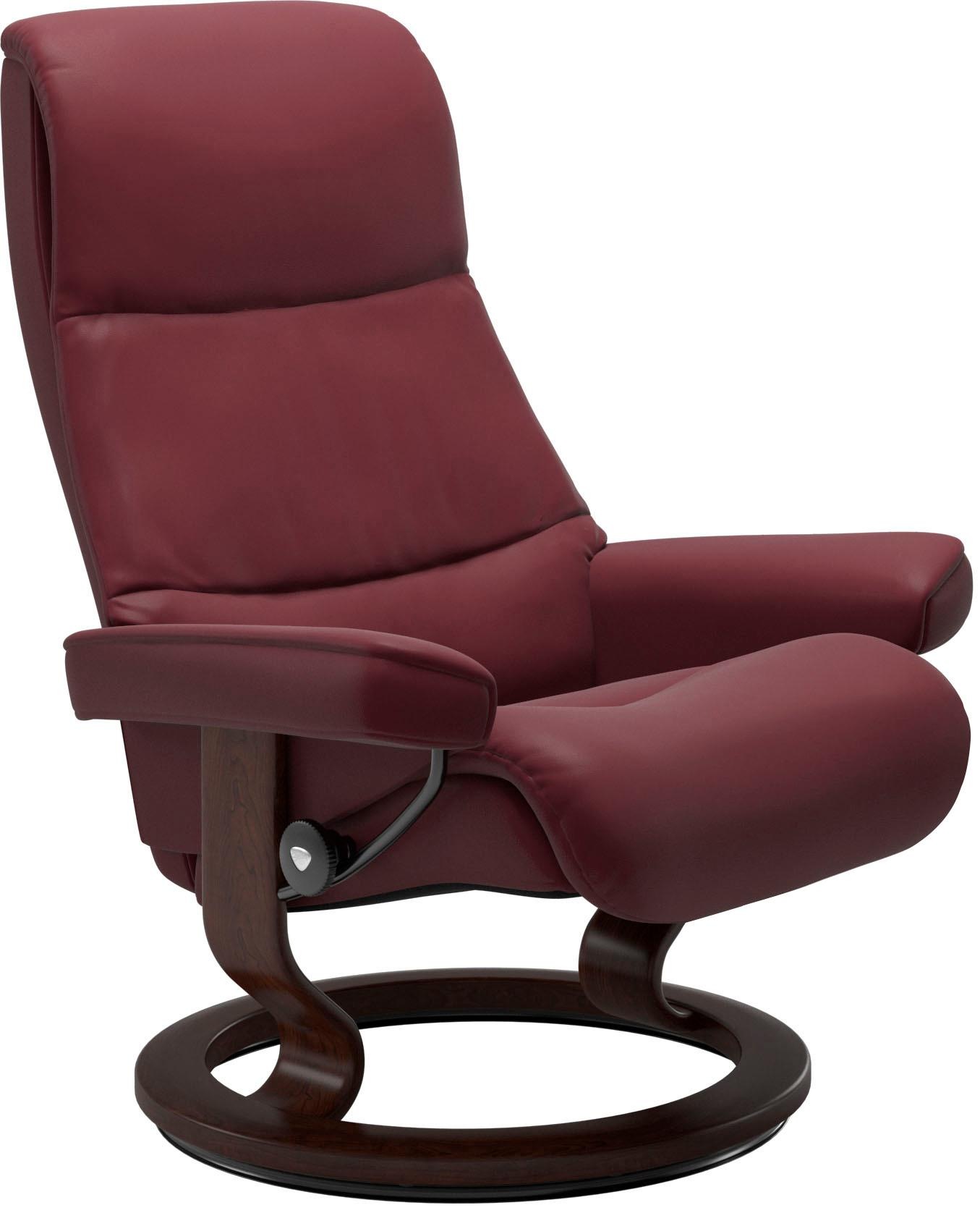 Stressless Relaxsessel "View" mit Classic Base, Größe L, Gestell Braun günstig online kaufen