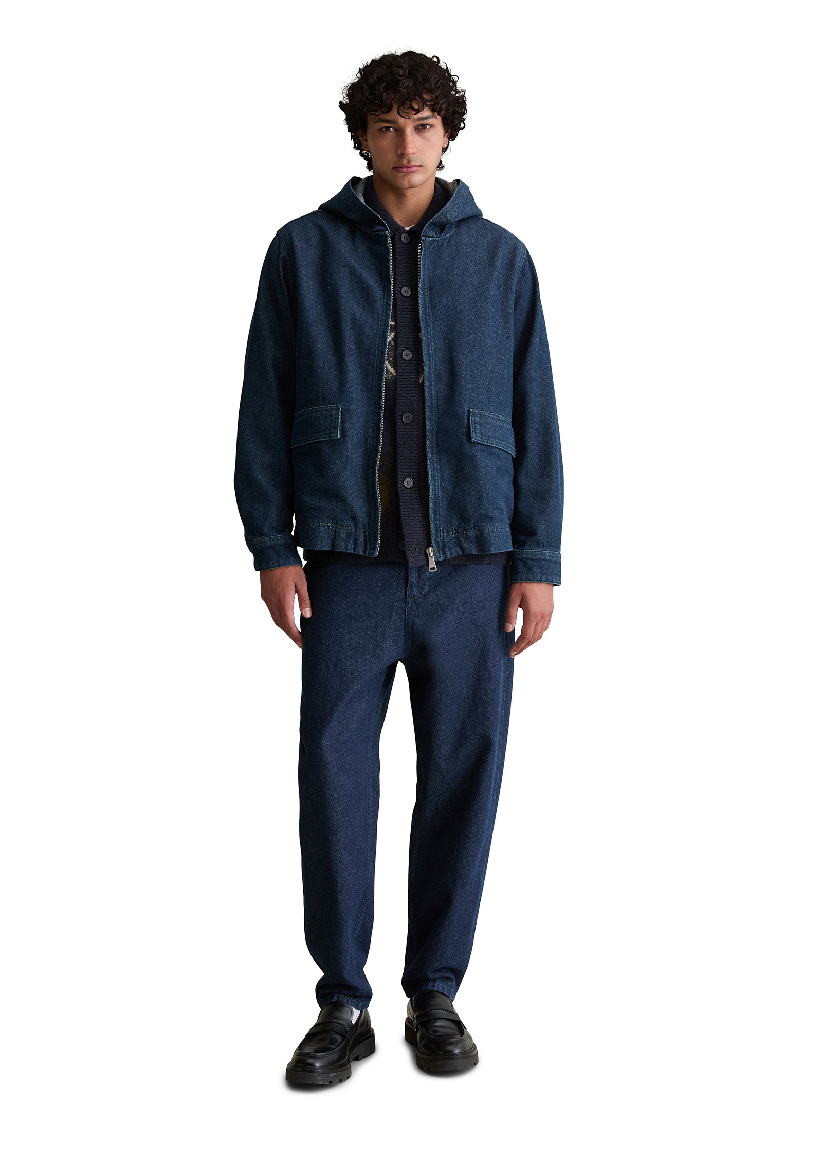 Marc O'Polo DENIM Jeansjacke »aus Denim mit europäischen Brennnesselfasern«