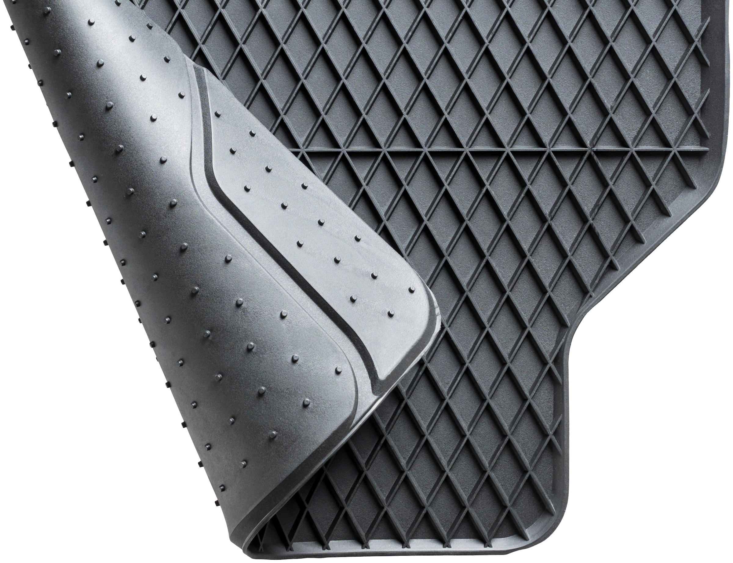 WALSER Auto-Fußmatten »Autoteppich Comfort Drive Prem«, (Set, 4 St