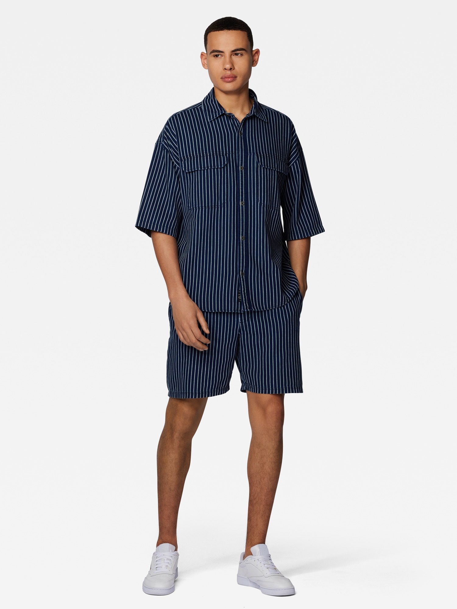 Mavi Streifenhemd »STRIPE SHIRT«, Kurzarmhemd