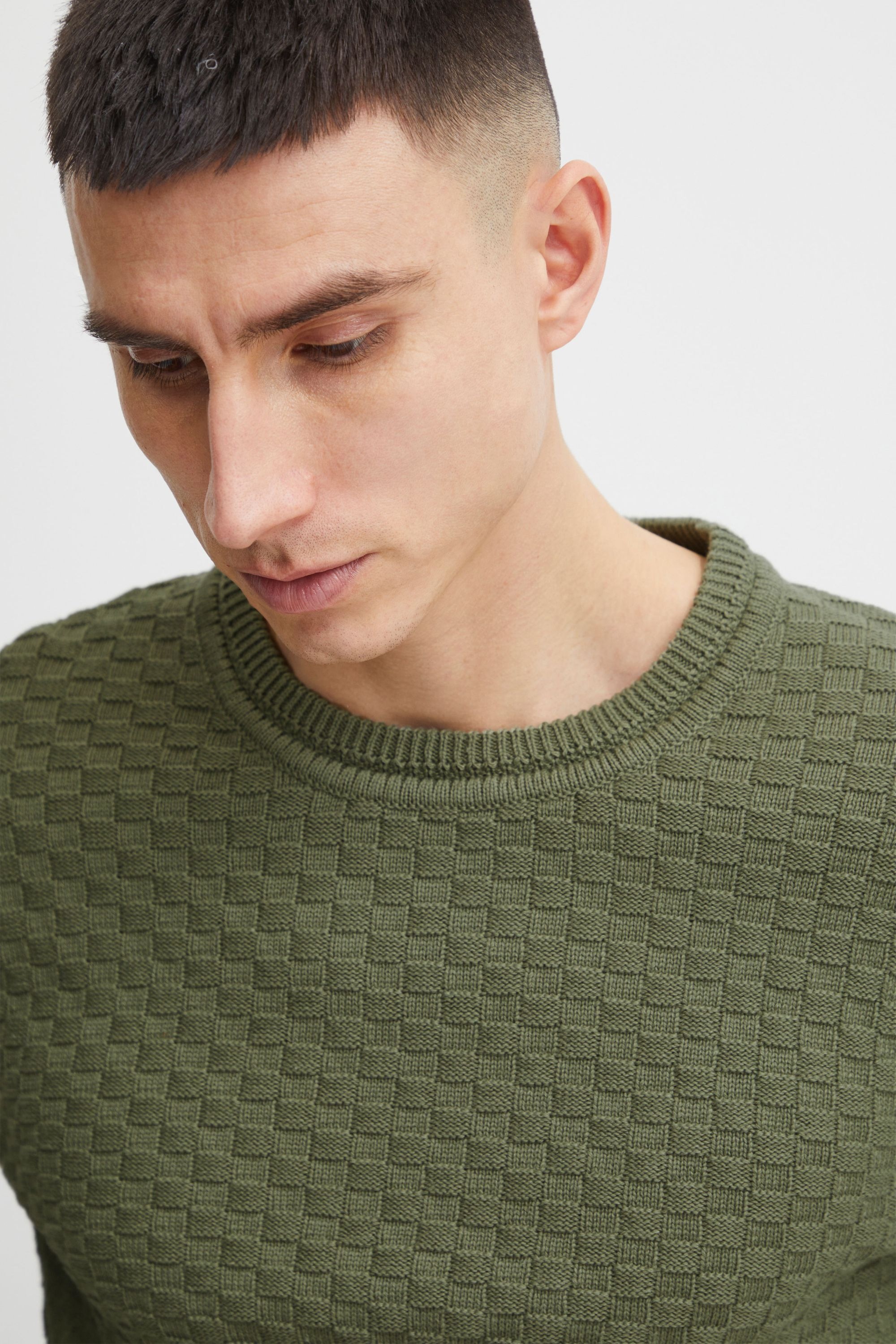 !Solid Strickfleece-Pullover »Strickpullover SDElijah«