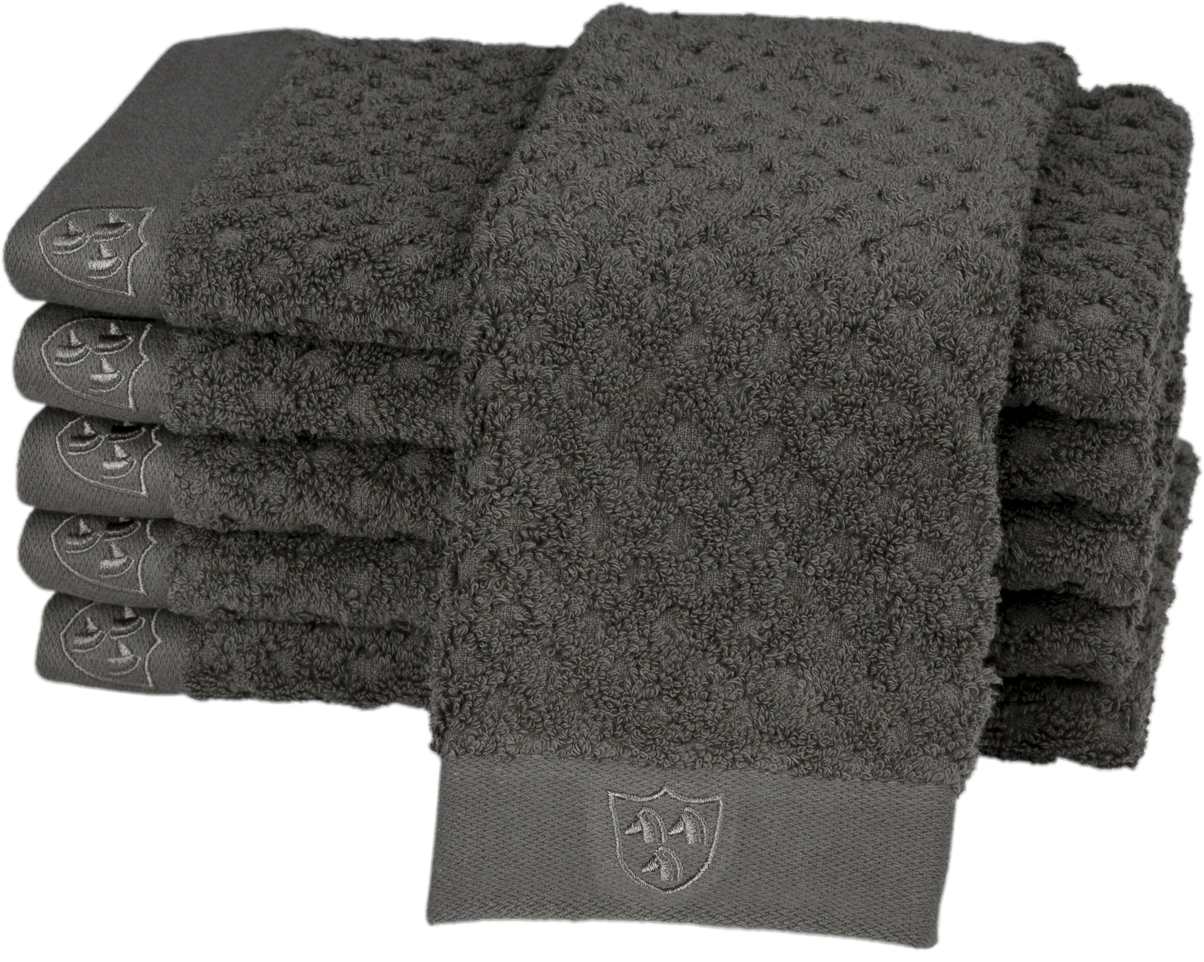 ROSS Gästehandtücher "Harmony" 100 % Baumwolle, Hoch Tief Struktur, viele F günstig online kaufen