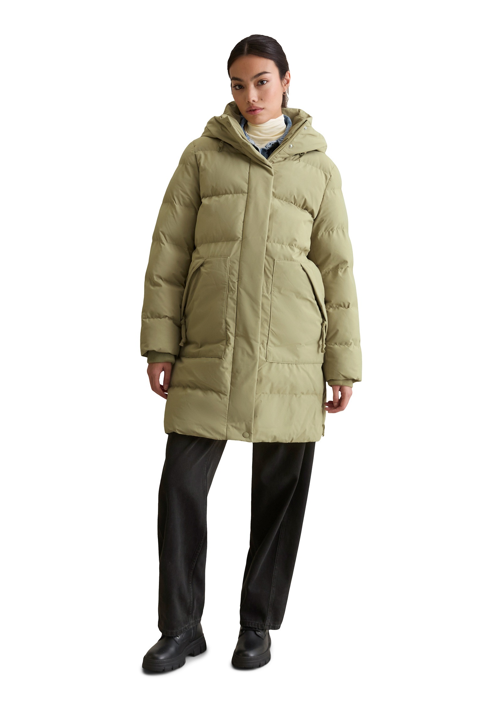 Marc O'Polo DENIM Steppmantel »mit wasserabweisender Oberfläche«