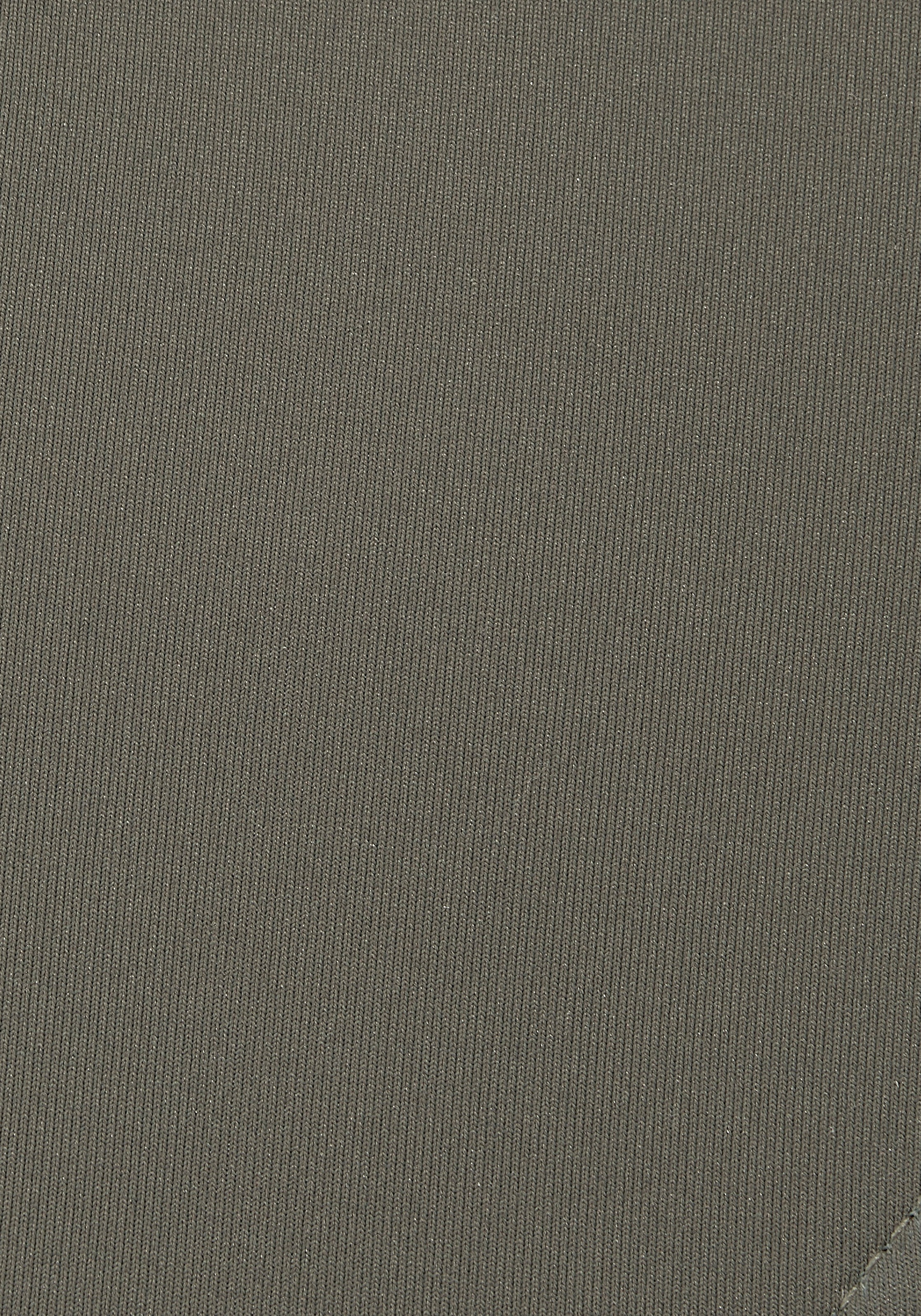 Badeanzug LASCANA, Damen, Gr. 44, Cup A/B, grün (oliv), Microfaser, Polyamid, unifarben, Badeanzüge Badeanzug, mit Schleifendetail im Rücken 3