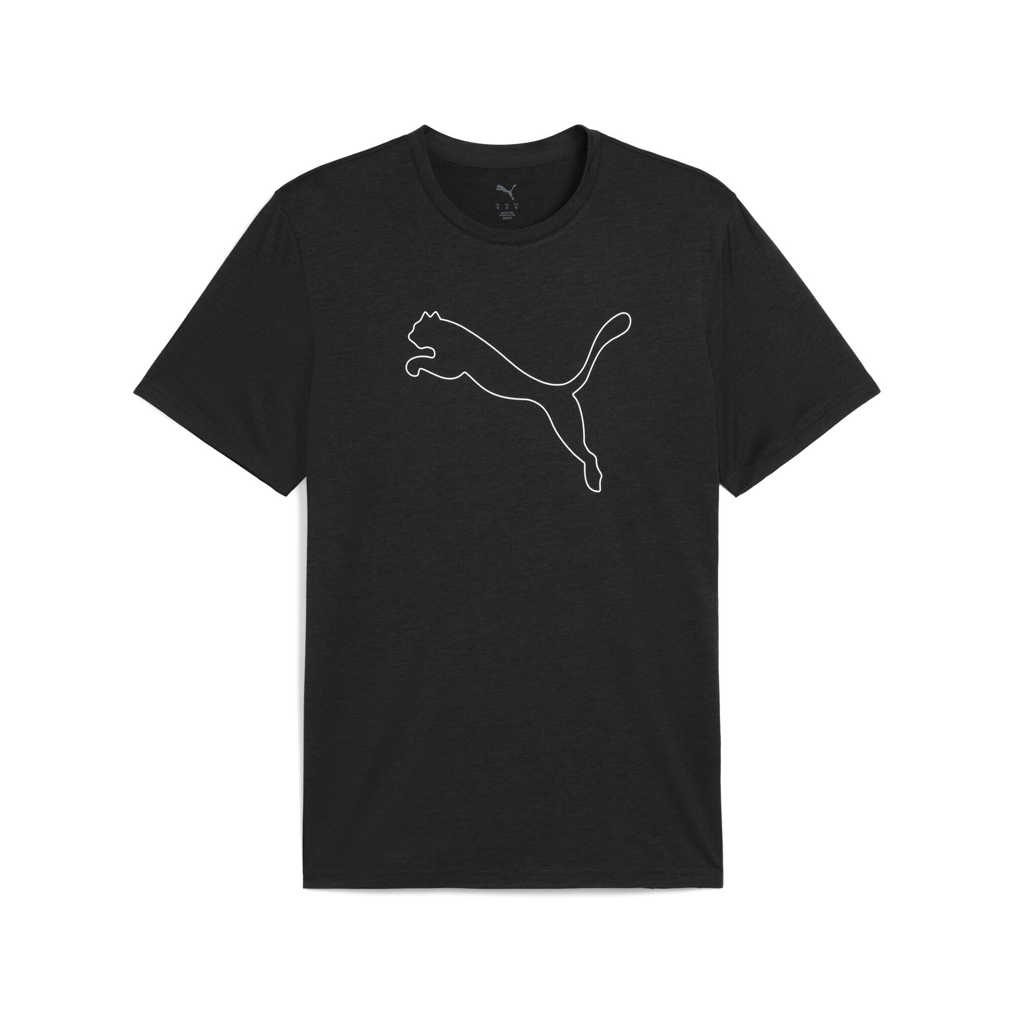 PUMA Trainingsshirt "M TAD ESSENTIAL HEATHER CAT TEE (CF LARGE CAT)" günstig online kaufen