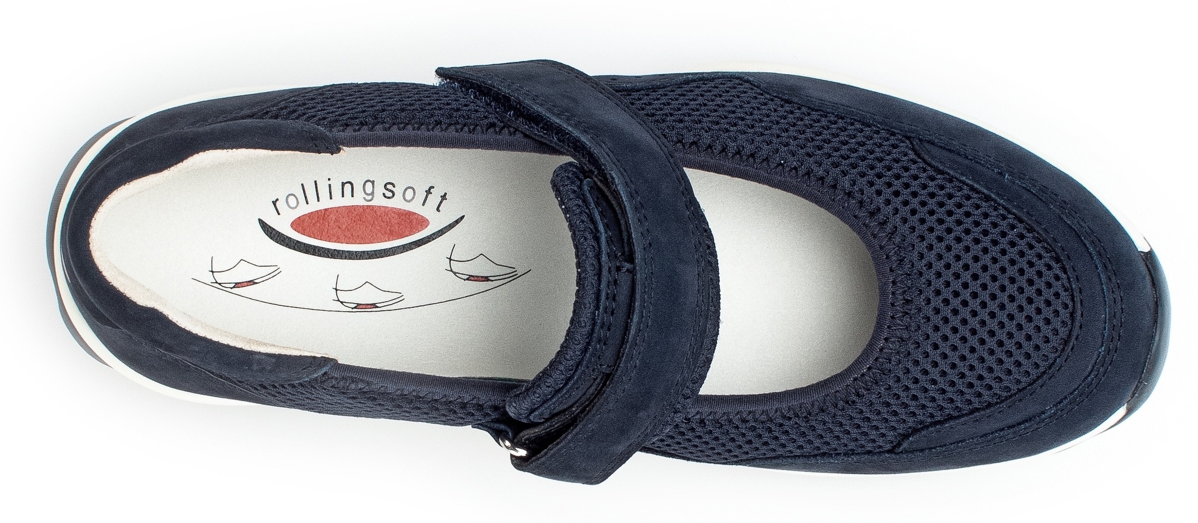 Gabor Rollingssoft Ballerina Dark Blue 37 6