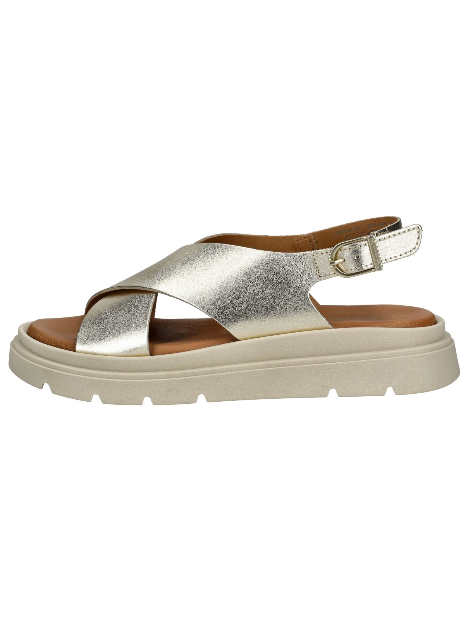 Tamaris Riemchensandale "Tamaris Sandalen Leder" günstig online kaufen