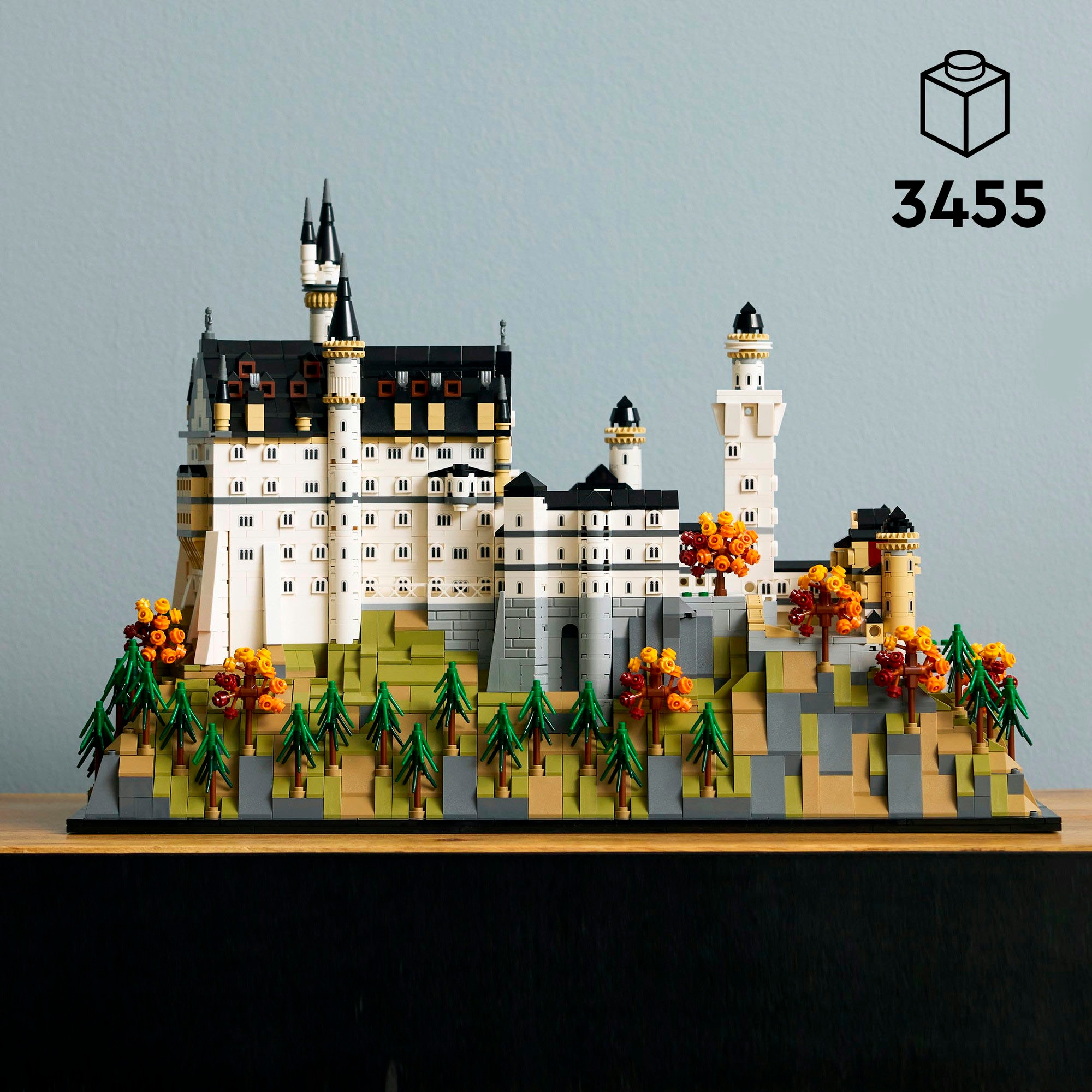 LEGO® Konstruktionsspielsteine »Schloss Neuschwanstein (21063), LEGO LEGO Architecture«, (3455 St.), Made in Europe