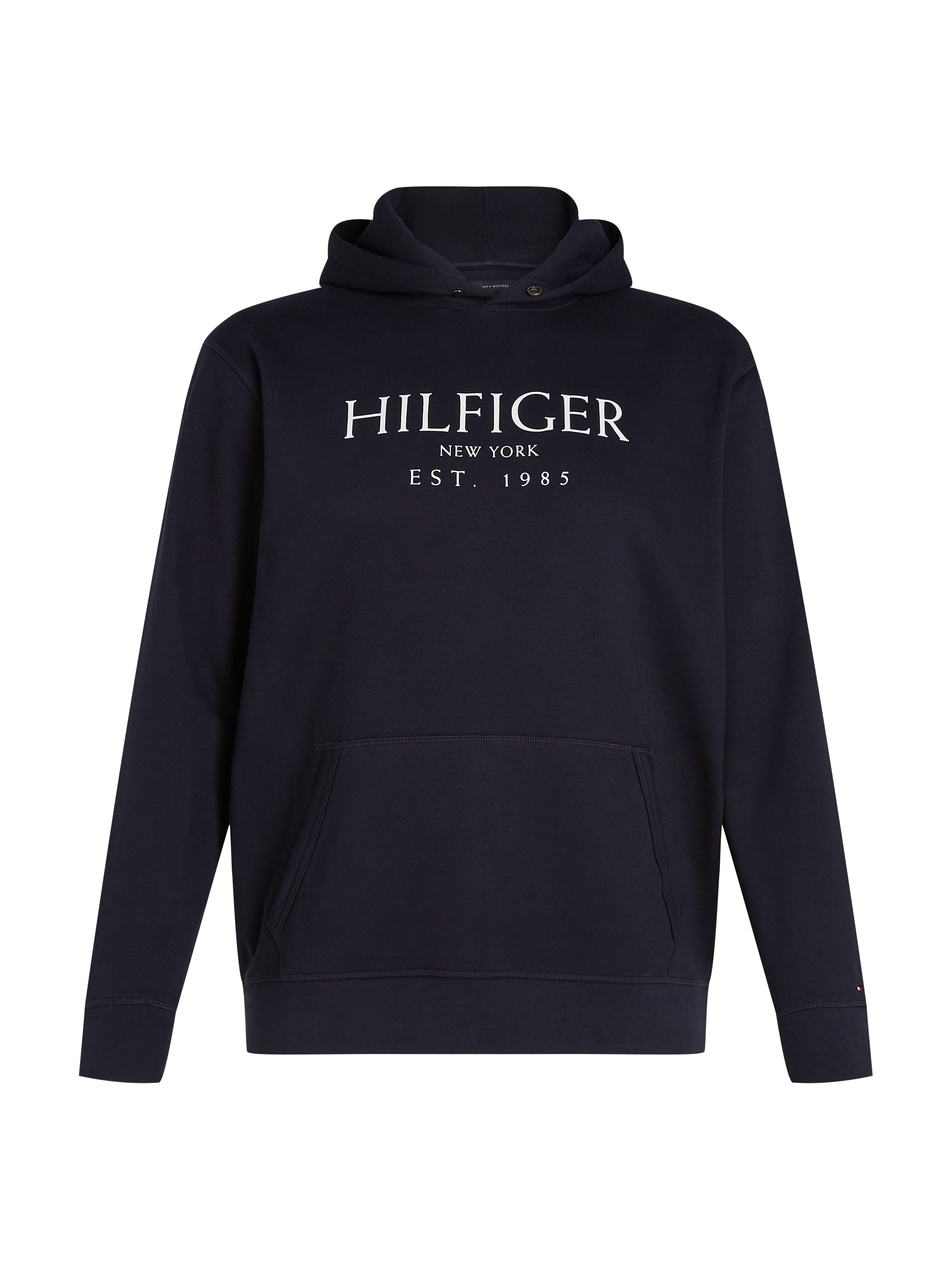 Tommy Hilfiger Big & Tall Hoodie »BT-BIG HILFIGER HOODY-B«, in Großen Größen, mit Logostickerei am Ärmel