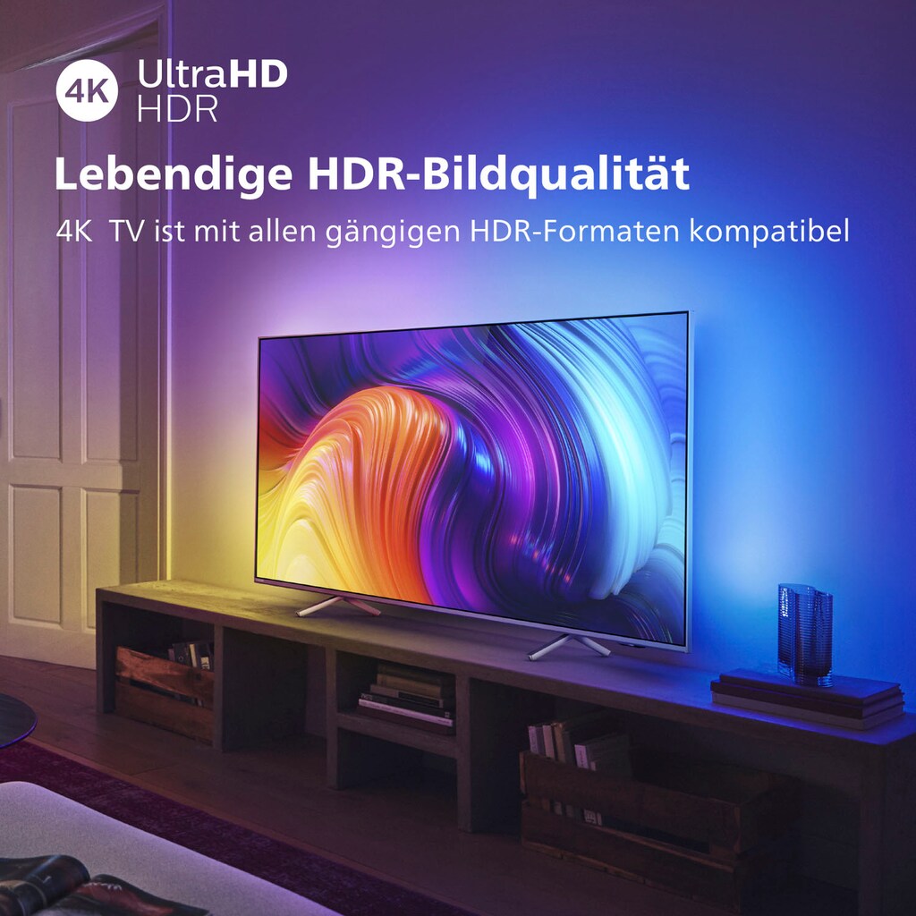 Philips LED-Fernseher »86PUS8807/12«, 217 cm/86 Zoll, 4K Ultra HD, Android TV-Smart-TV-Google TV