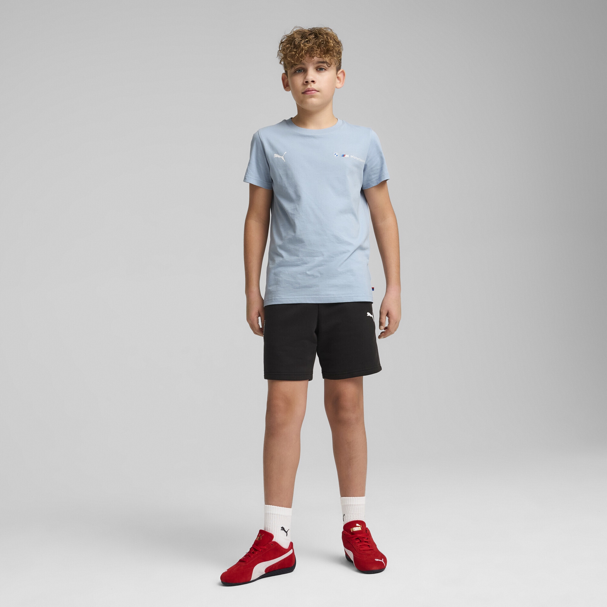 PUMA Sporthose »BMW M Motorsport Essentials Shorts Jugendliche«