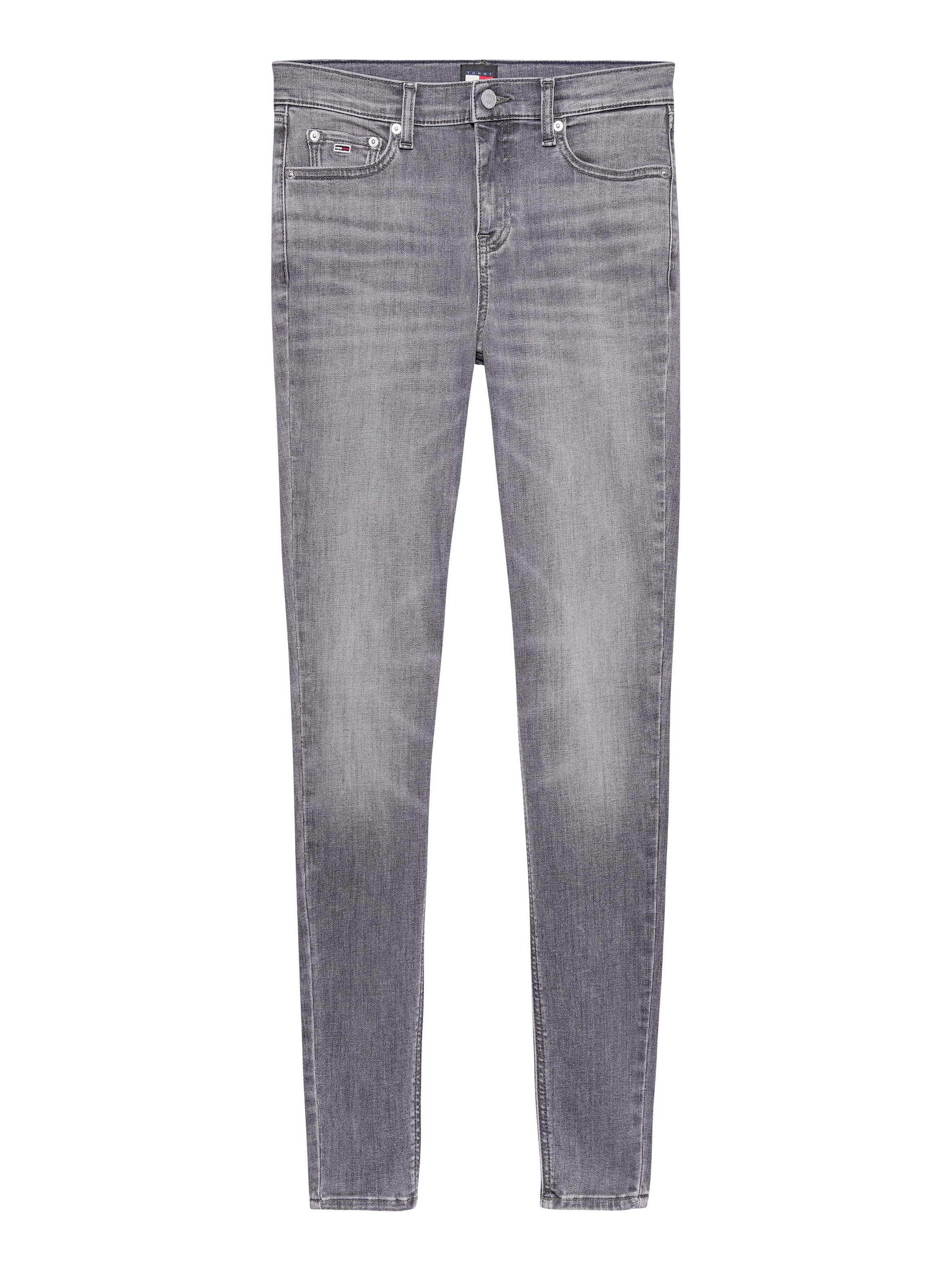 Tommy Jeans Skinny-fit-Jeans »Nora Mid Rise Skinny Fit«, mit Waschung, Logo-Badge
