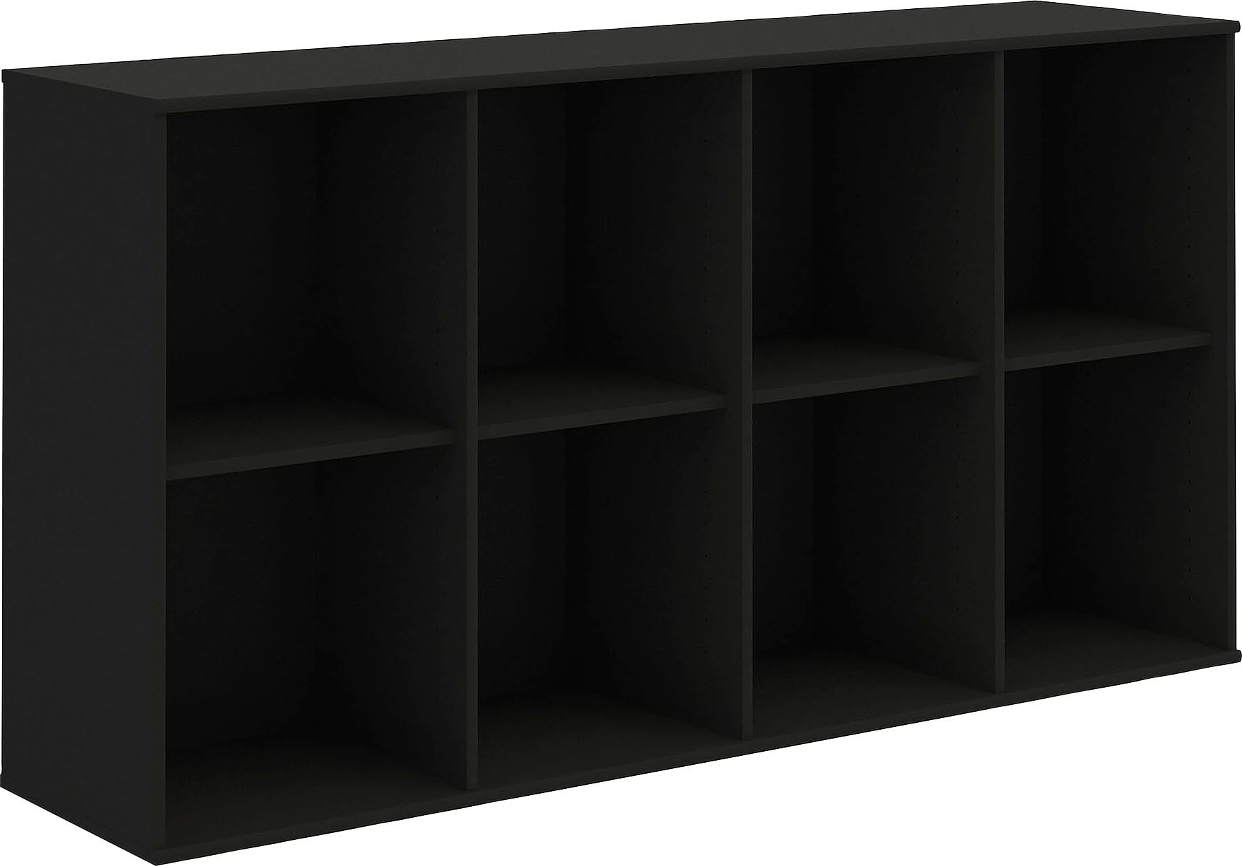Hammel Furniture Sideboard »Mistral Kubus 116, hängend/stehend montierbar«, (1 St.), Verstellbar Einlegeböden, B: 136 cm, anpassungsbar Designmöbel