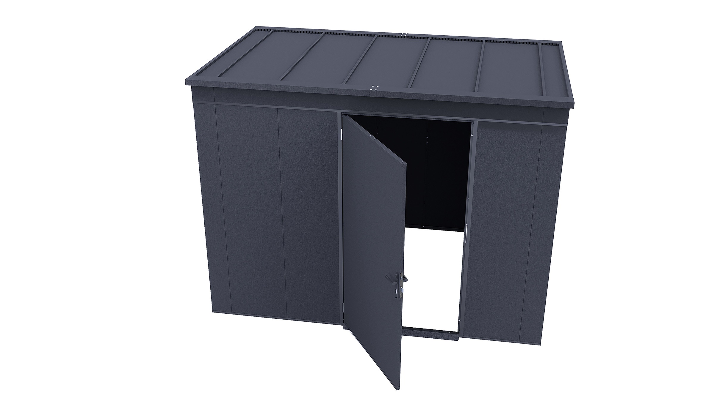 weka Gerätehaus »Gary 8« Metall pulverbeschichtet, Größe 8