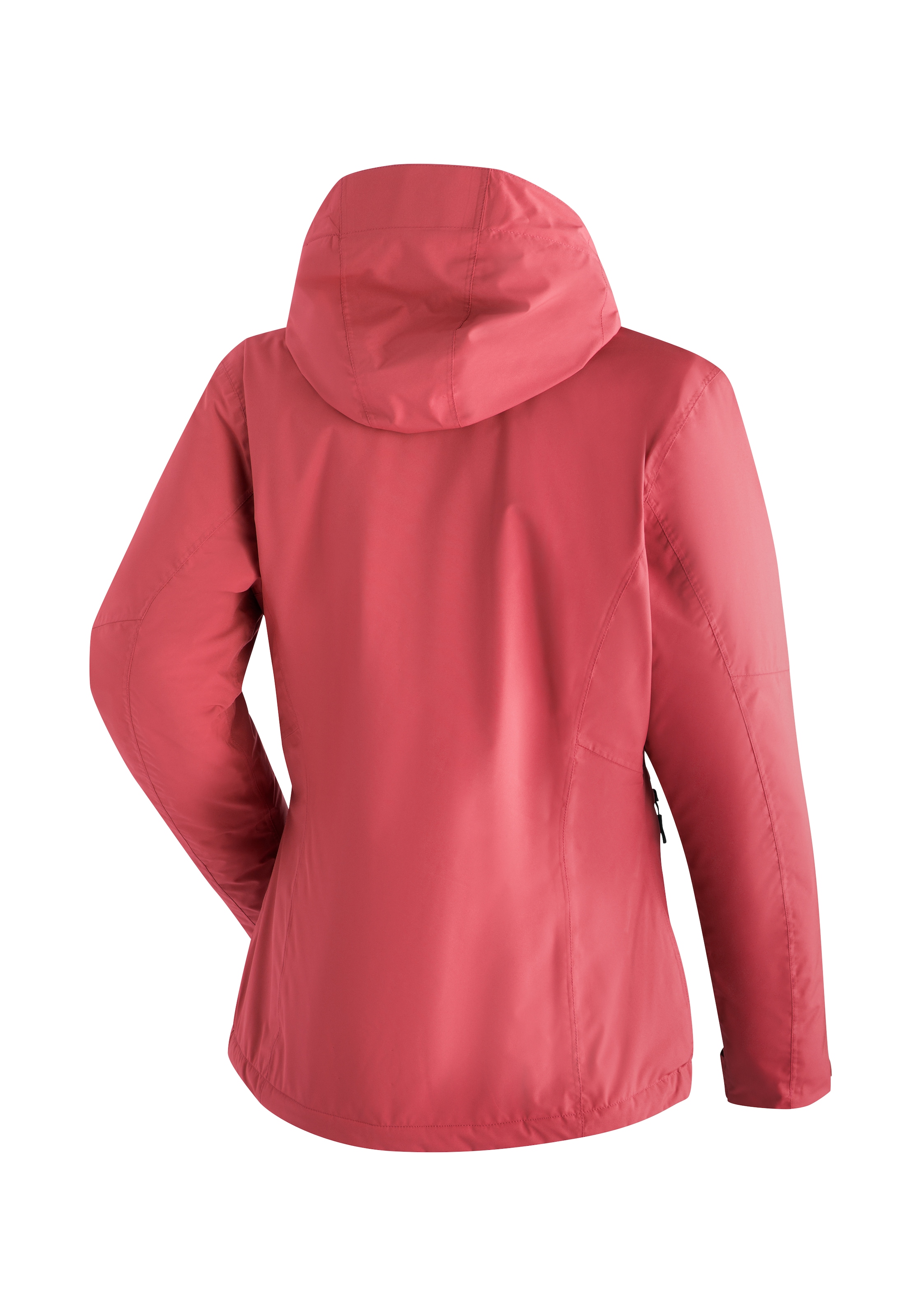 Maier Sports Outdoorjacke »Metor Therm Rec W«, Damen Wanderjacke, atmungsaktiv und wasserdicht, wattierte Regenjacke mit Kapuze