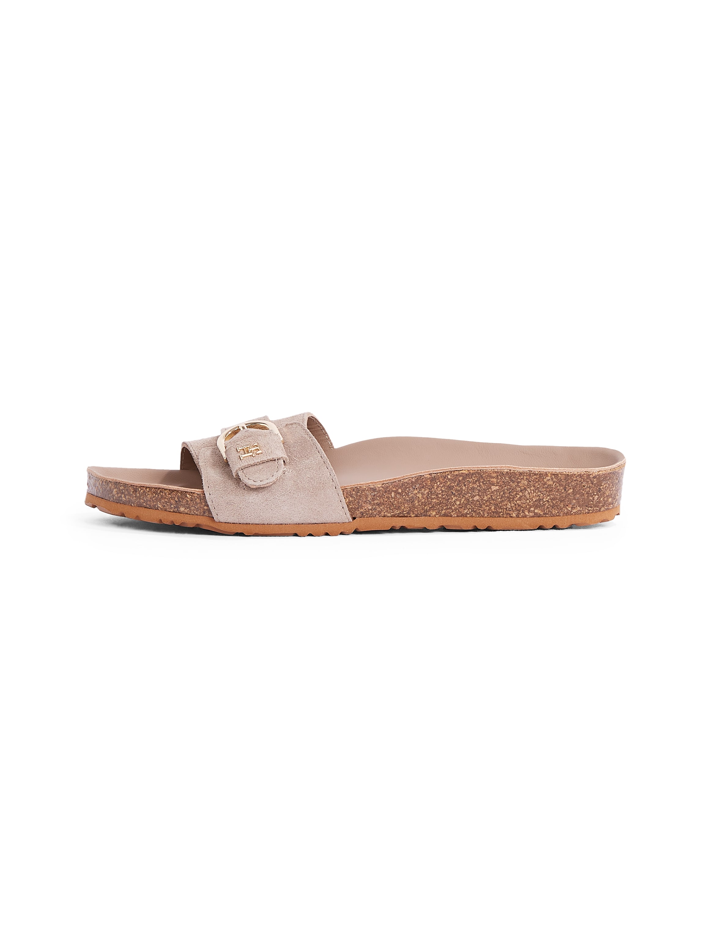 Tommy Hilfiger Pantolette "SOFT SUEDE ADJUSTABLE MULE", Keilabsatz, Sommerm günstig online kaufen