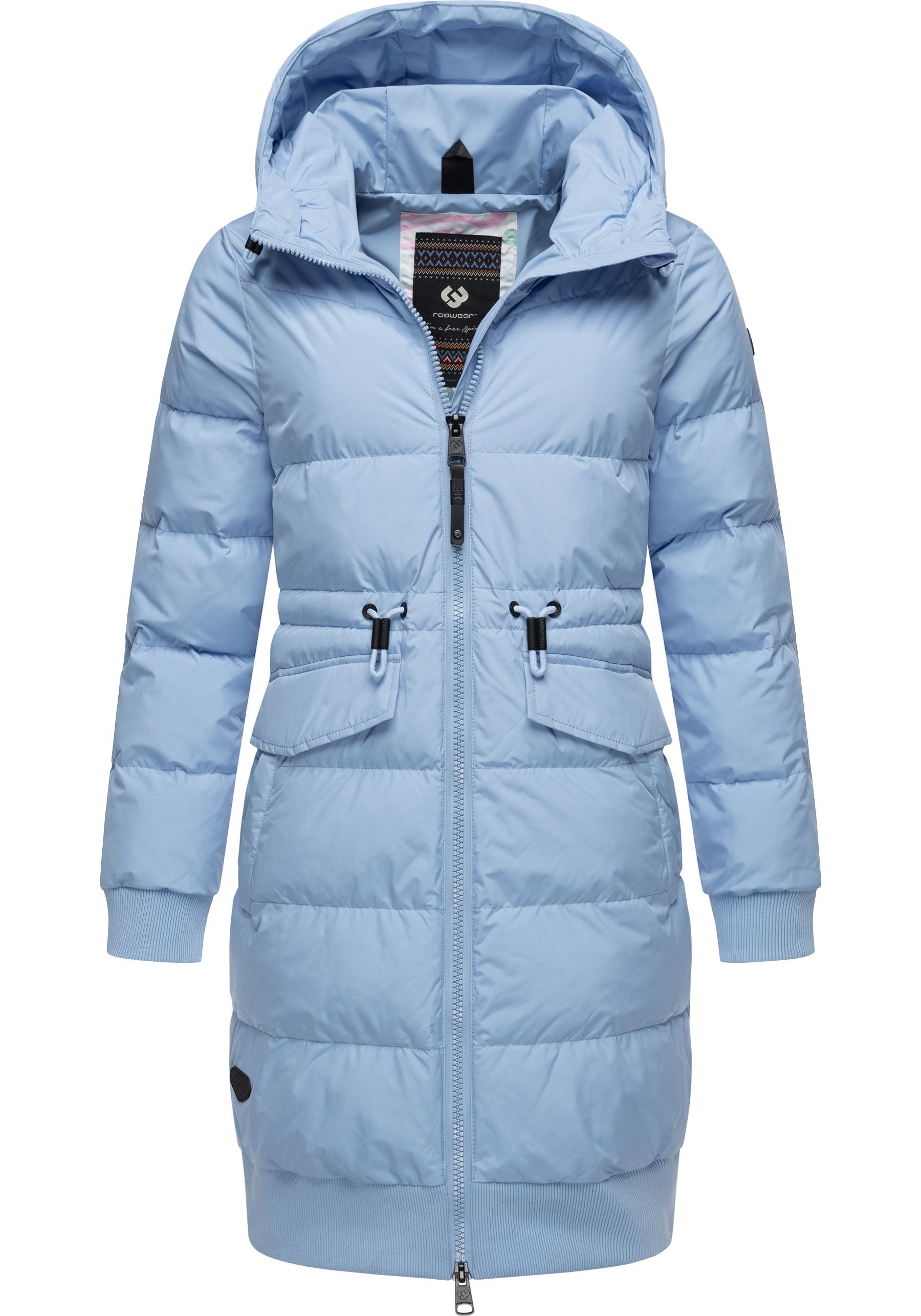 Ragwear Steppmantel »Briosh«, Wasserdichter Damen Wintermantel mit Kapuze