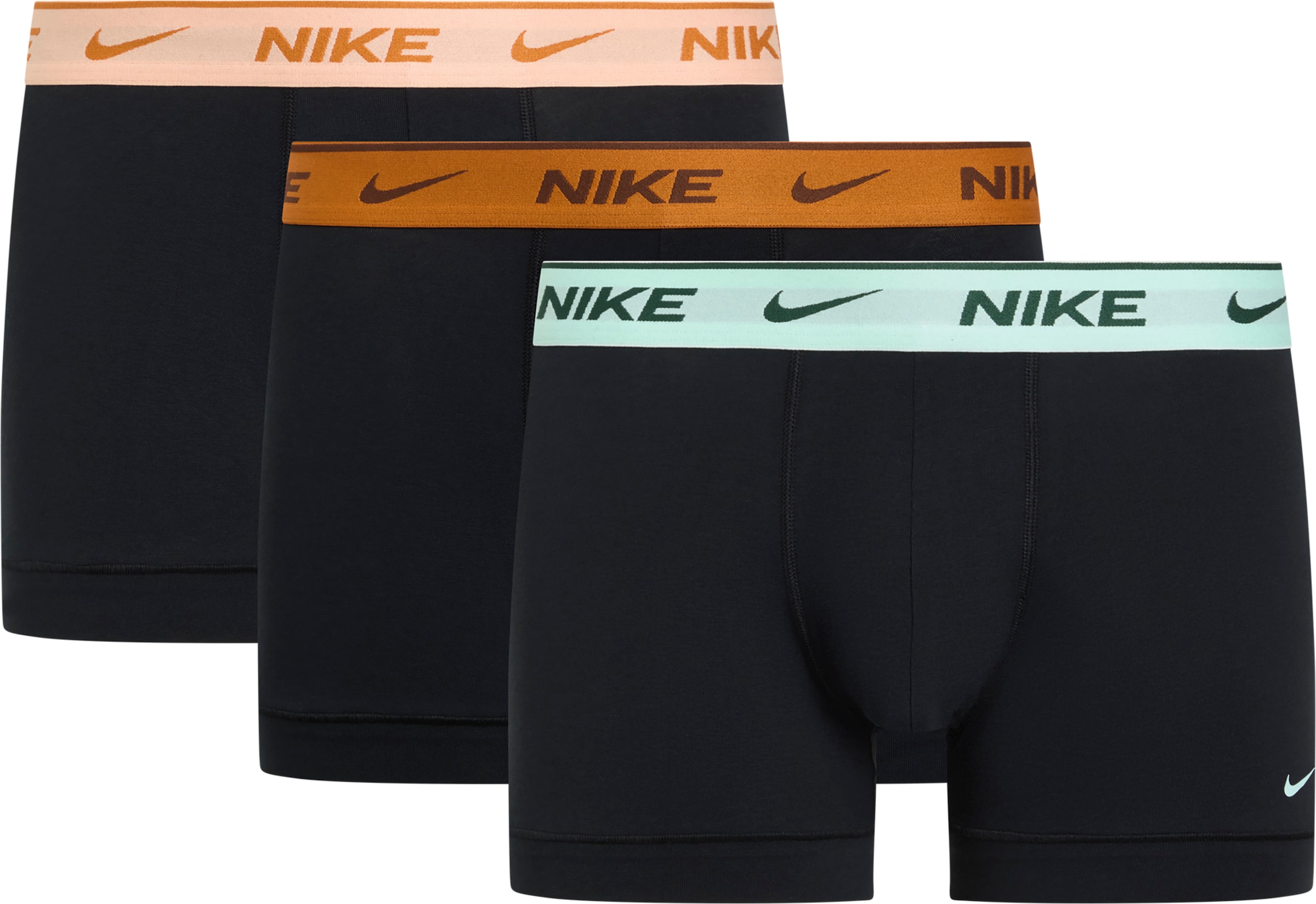 NIKE Underwear Trunk »TRUNK 3PK« Packung, 3er, 3 Stk. mit Logo-Elastikbund