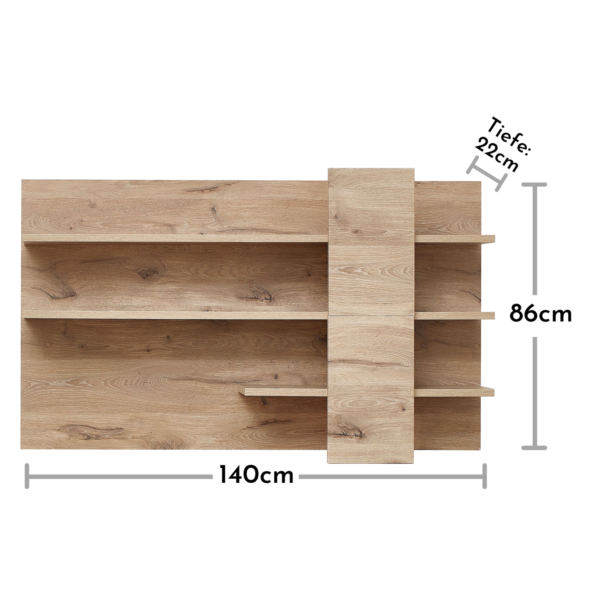 Innostyle Wandboard »BELLANO«, (1 St.), mit Boden