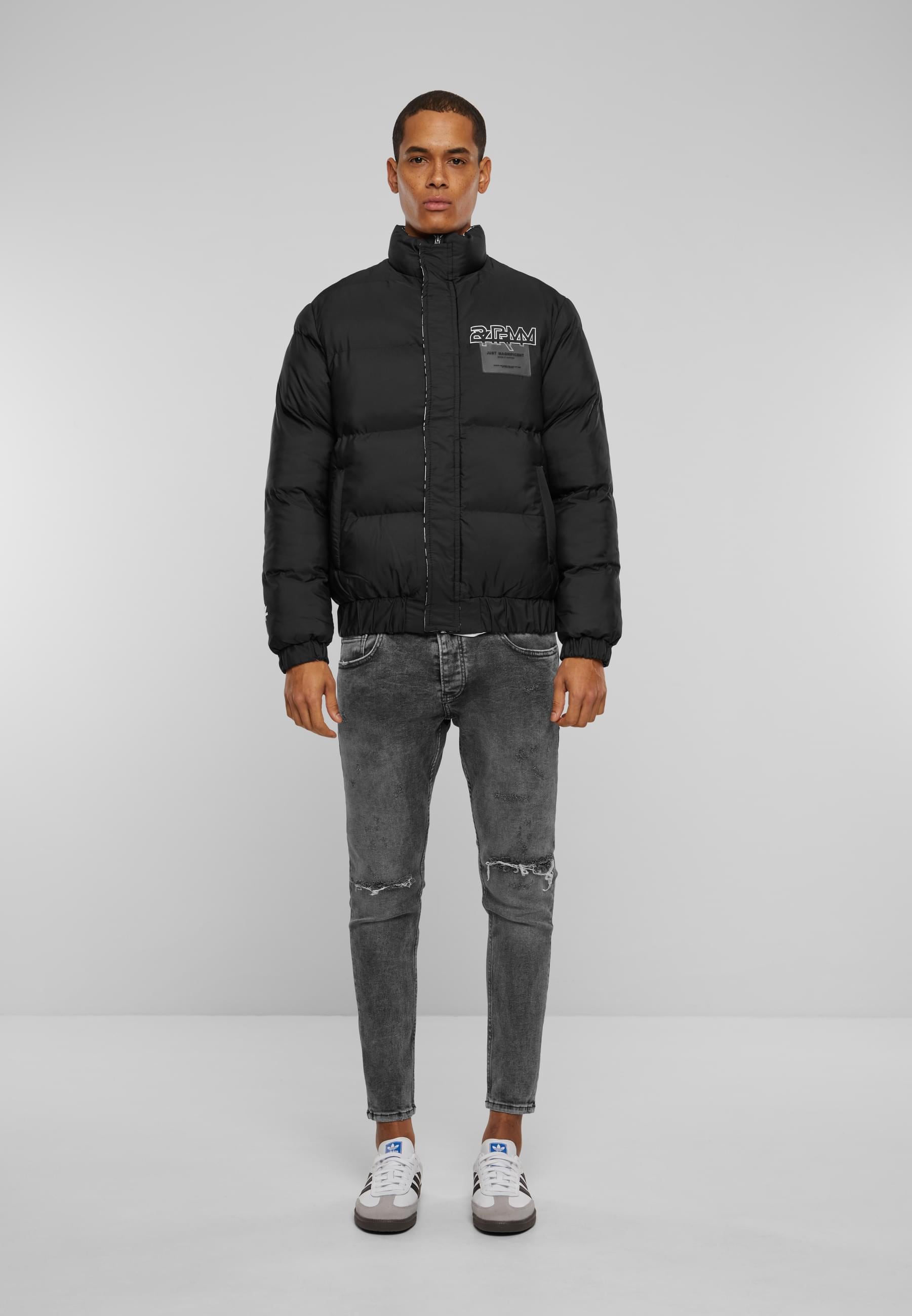 2Y Studios Winterjacke »2Y Studios Herren 2Y Two Sided Puffer Jacket«, (1 St.), ohne Kapuze