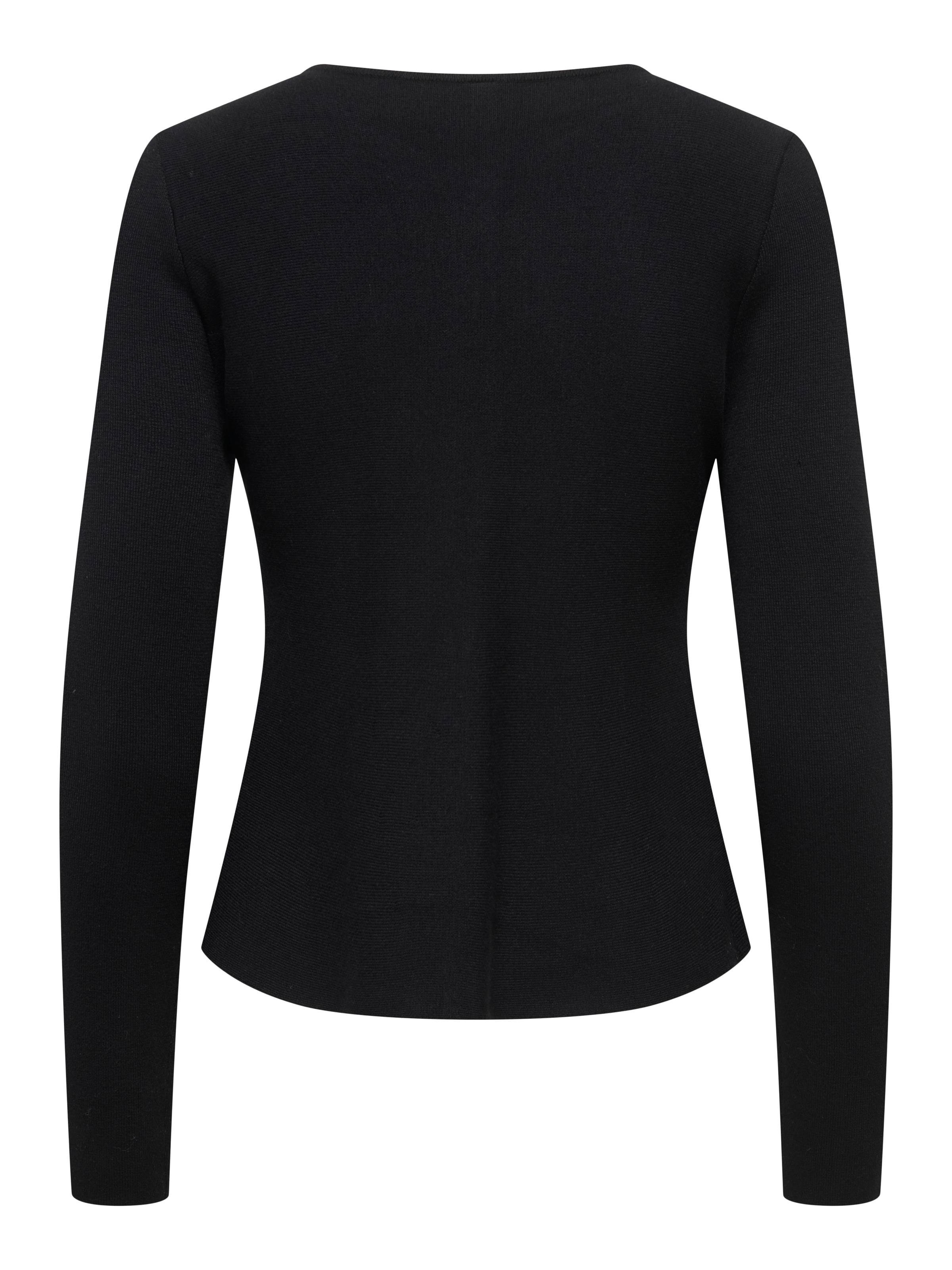 ONLY Strickjacke »ONLMELLI LIFE LS ONECK BUT CARDI RP KNT«