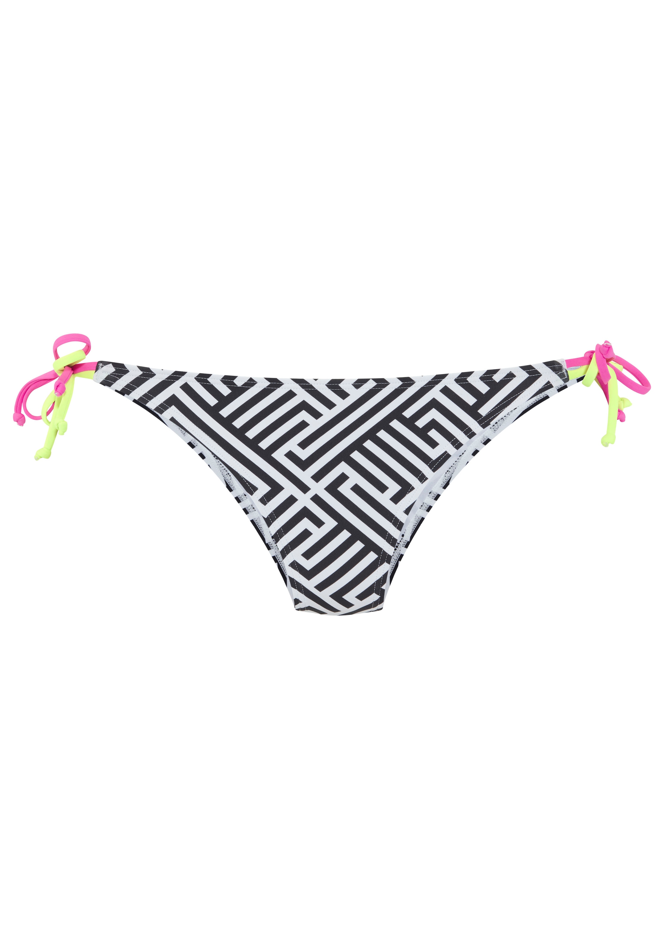 Buffalo Bikini-Hose »Gio«, Mit kontrastfarbigen Bindebändern
