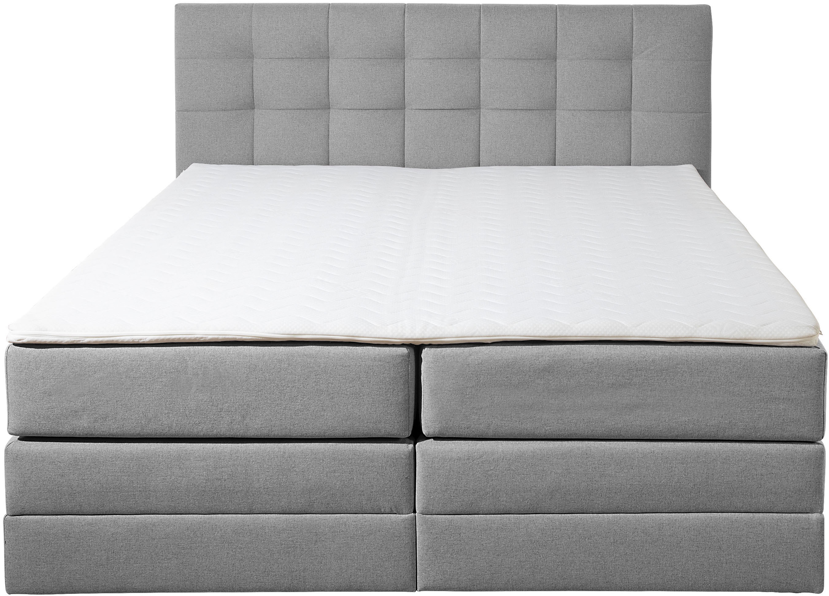 Thumbnail - PLACES OF STYLE Boxspringbett "Ethan" inkl. Topper und geräumigen Bettkasten erhältlich in H2, H3 und H4