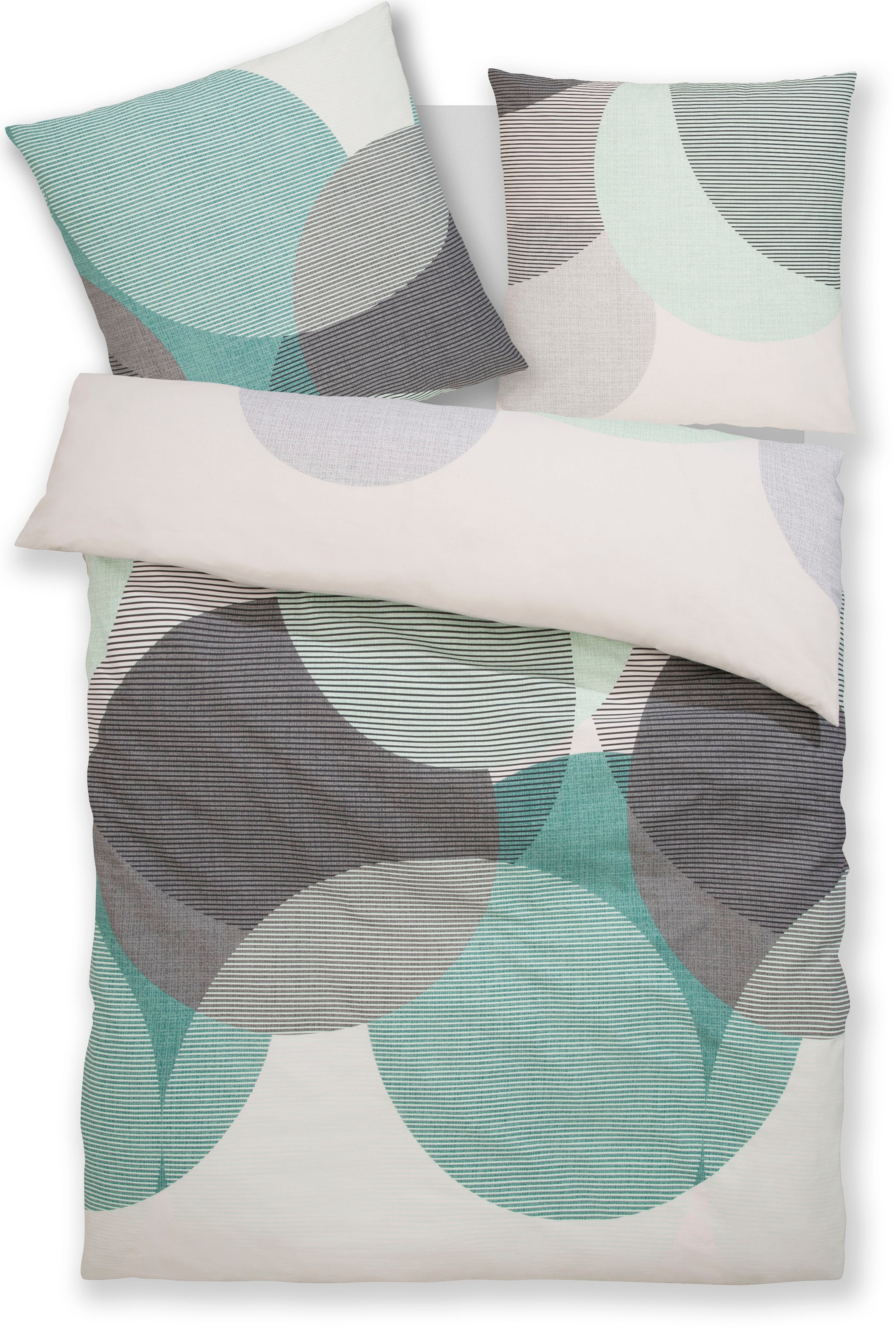 BIERBAUM Bettwäsche "Carla in Gr. 135x200 oder 155x220 cm" 2 Stk. Bettwäsch günstig online kaufen