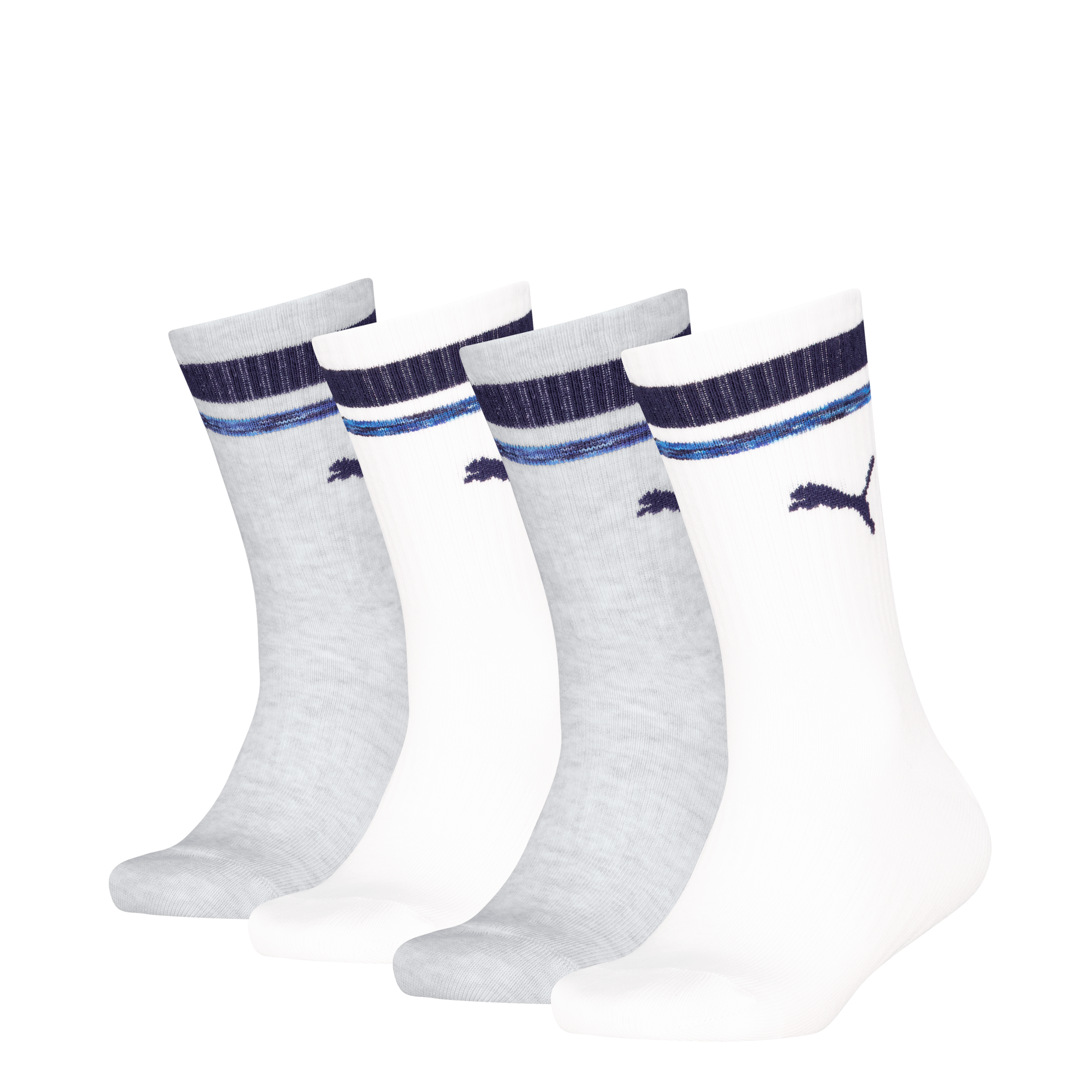 PUMA Socken "PUMA BOYS HERITAGE STRIPE CREW 4P ECOM" 4er Pack günstig online kaufen