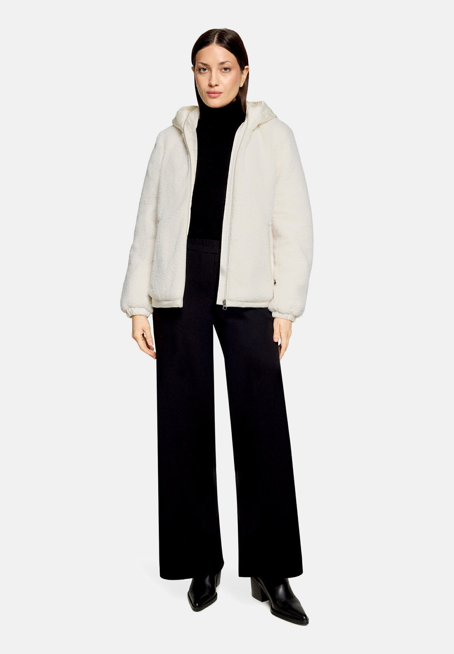 Betty Barclay Plüschjacke "Damen mit Kapuze" mit Kapuze