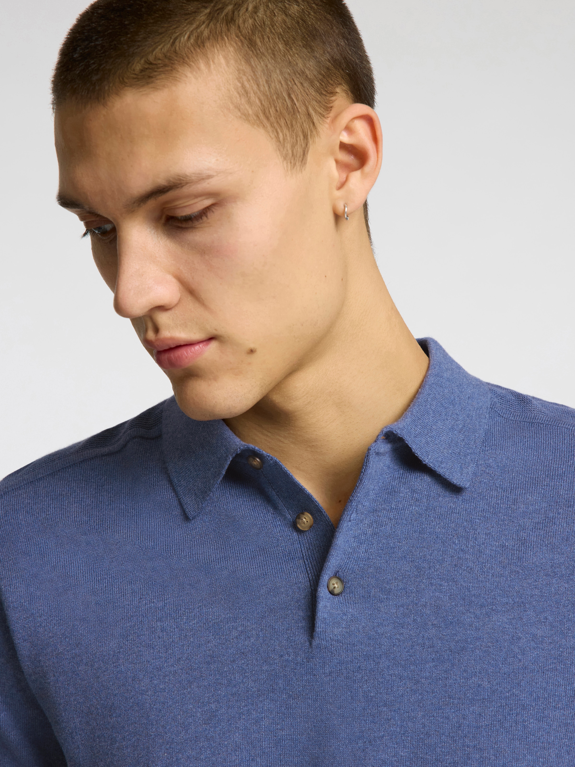 SELECTED HOMME Poloshirt »SLHBERG SS KNIT POLO NOOS«