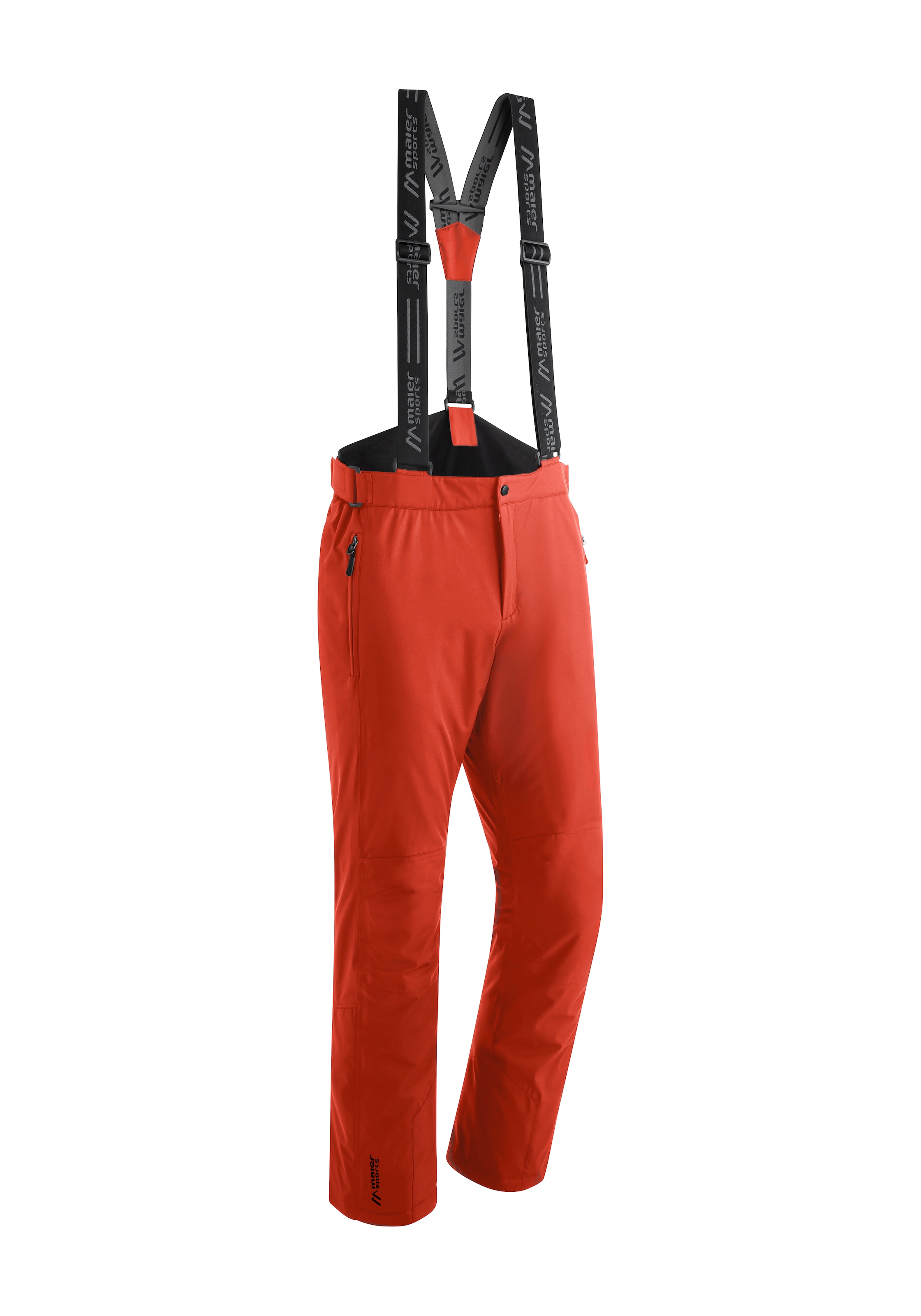 Skihose »Joscha Slim«, Herren Schneehose mit Hosenträgern, wind/wasserdicht, Slim Fit