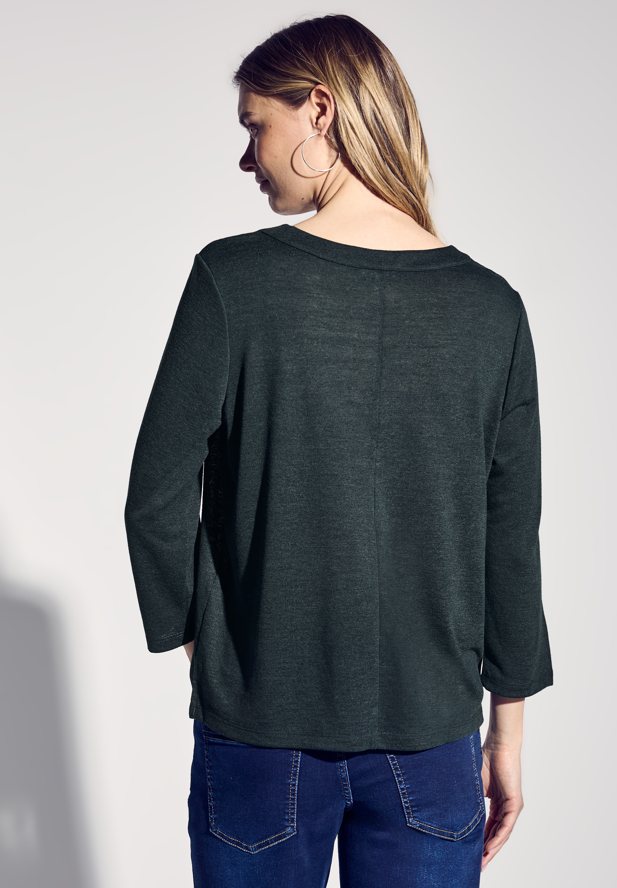 STREET ONE 3/4-Arm-Shirt, mit 3/4 Ärmeln