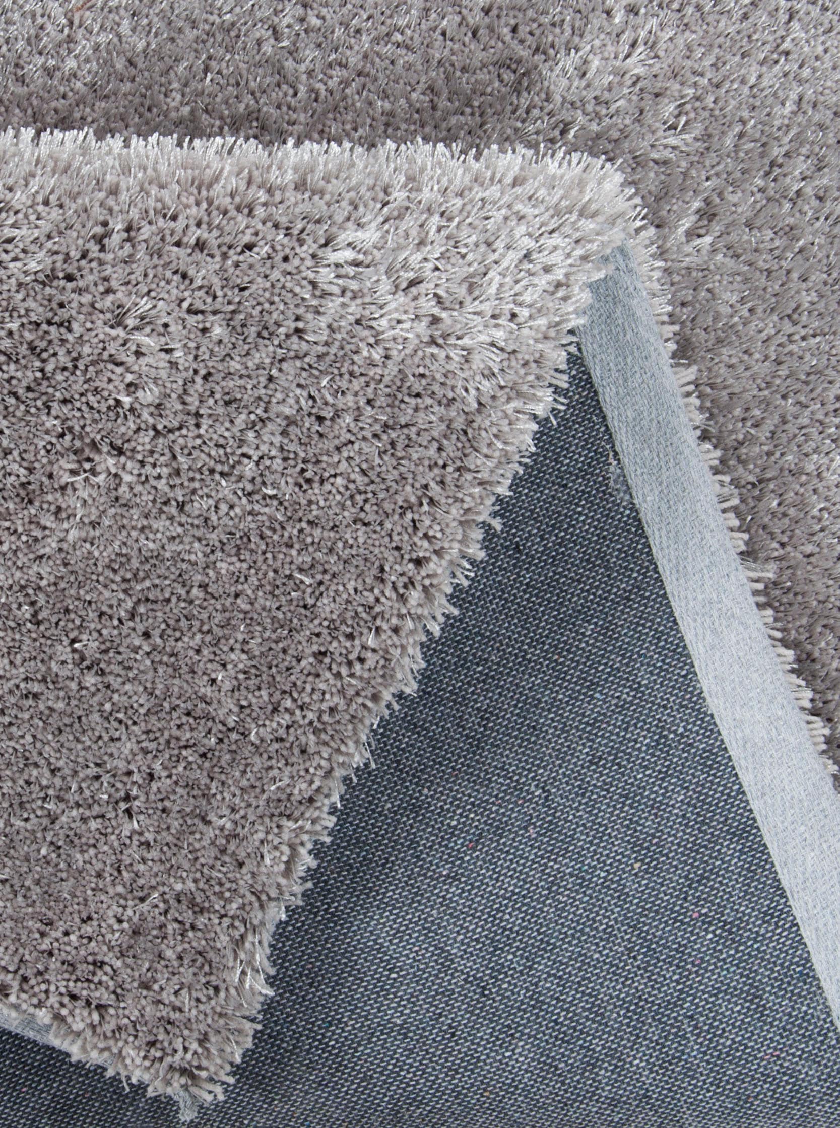 Gino Falcone Hochflor-Teppich »Alessandro«, rechteckig, 25 mm Höhe, besonders weich durch Microfaser, ideal im Wohnzimmer & Schlafzimmer