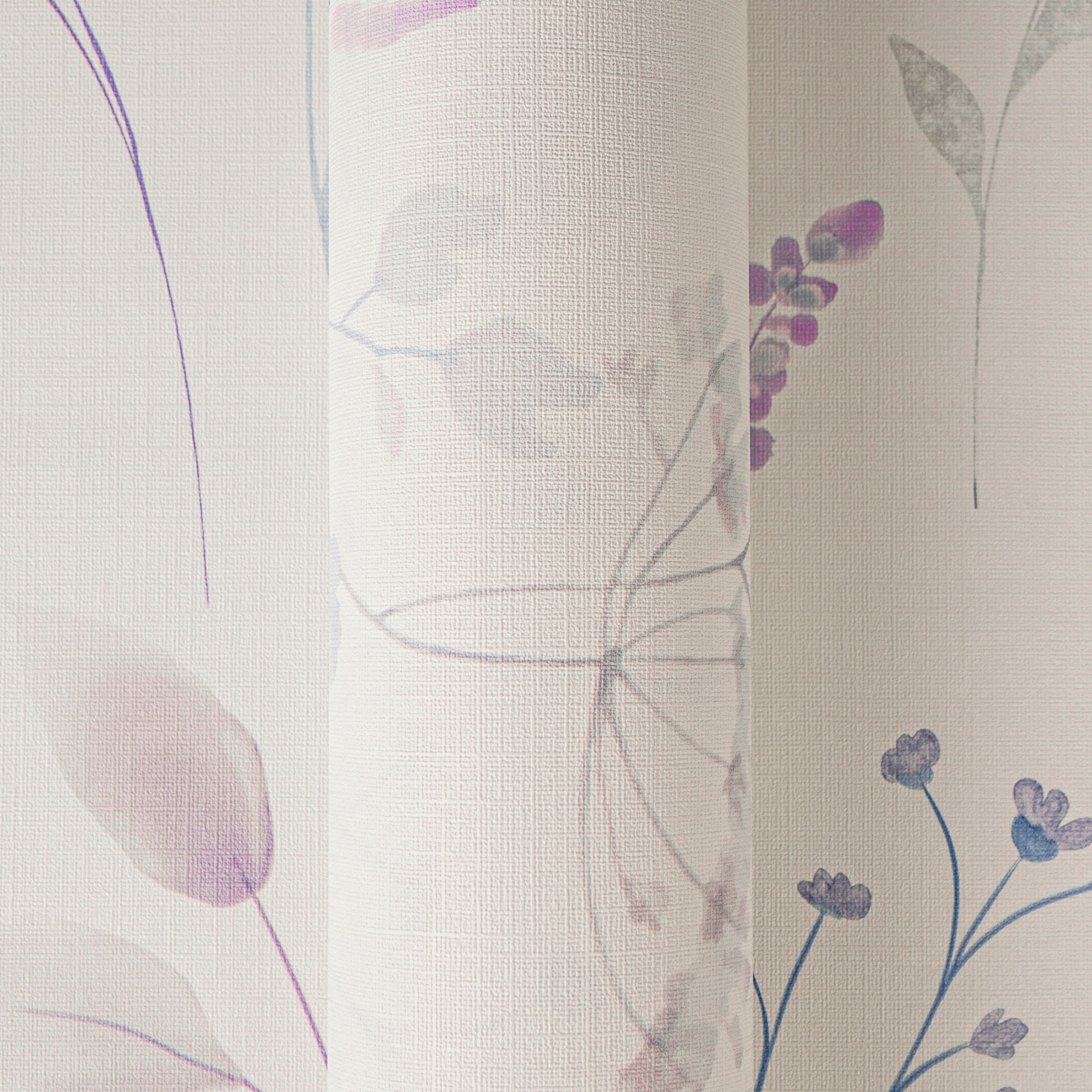 A.S. Création Vliestapete »Pintwalls III Aquarellblumen-Tapete« geblümt strukturiert Zarte Blumentapete in Aquarelloptik – Schlaf-, Wohnzimmer, Flur