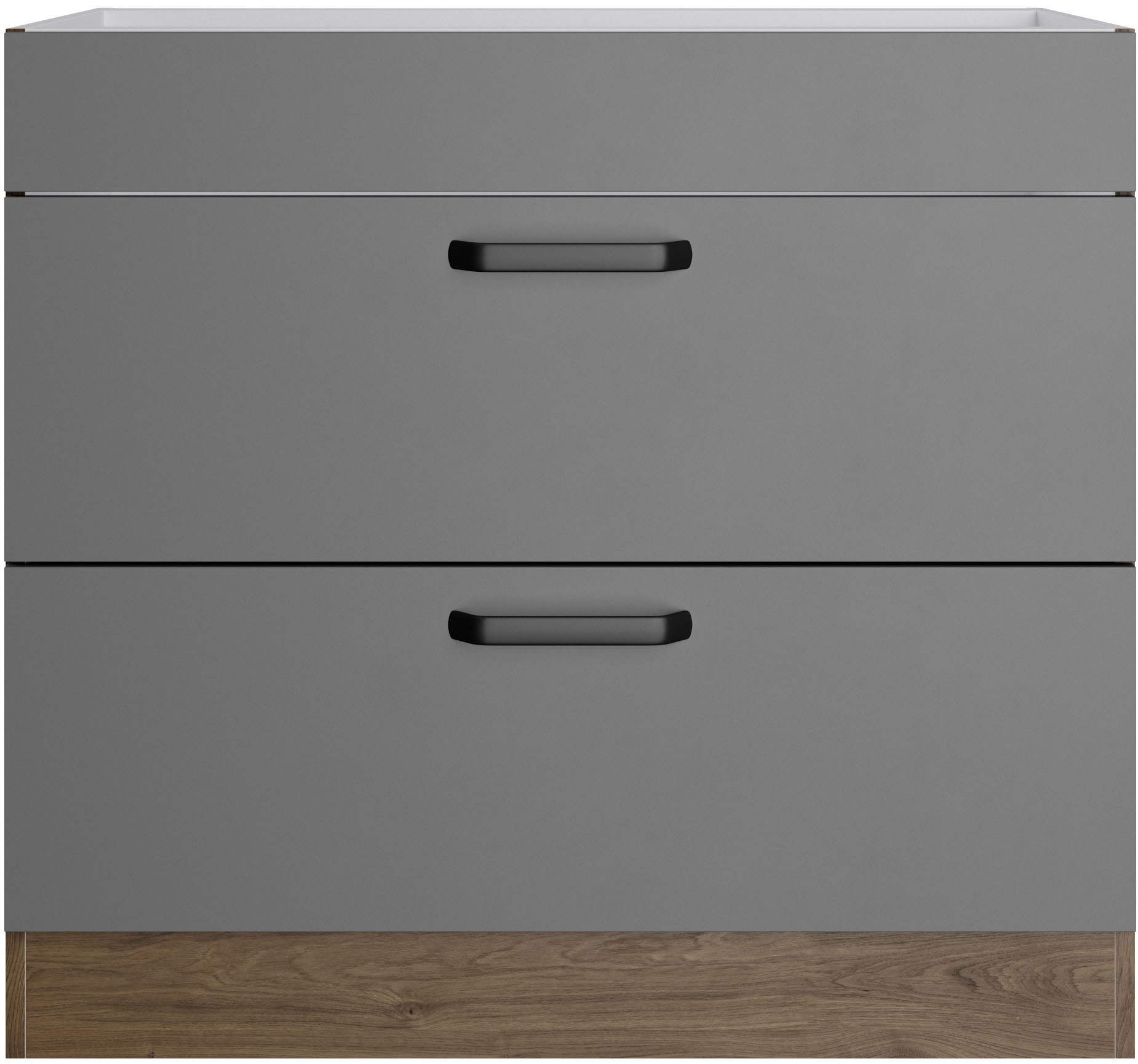 wiho Küchen Kochfeldumbauschrank "Elba" Breite 90 cm günstig online kaufen