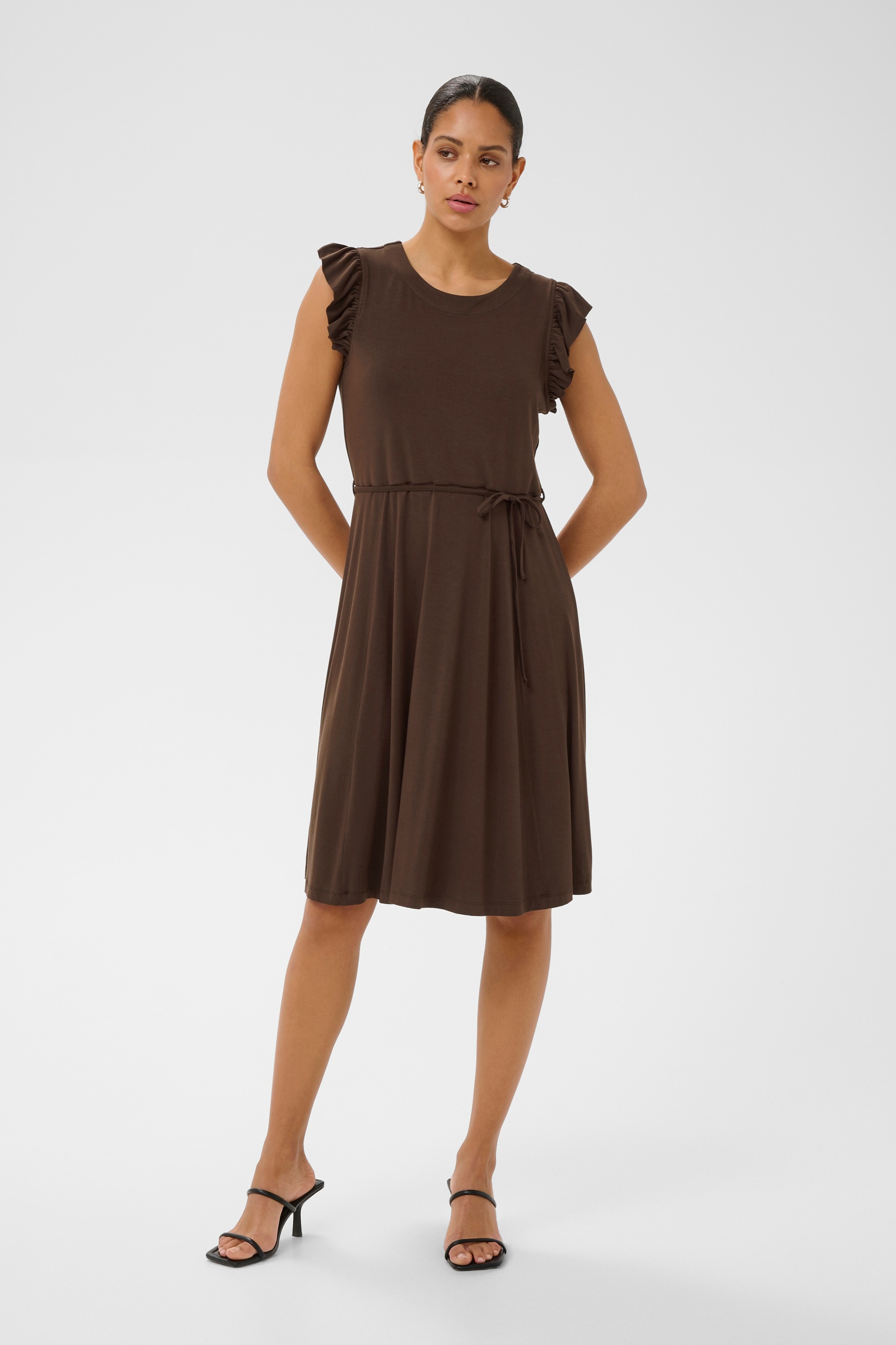 KAFFE Midikleid »Kleid KAbella«